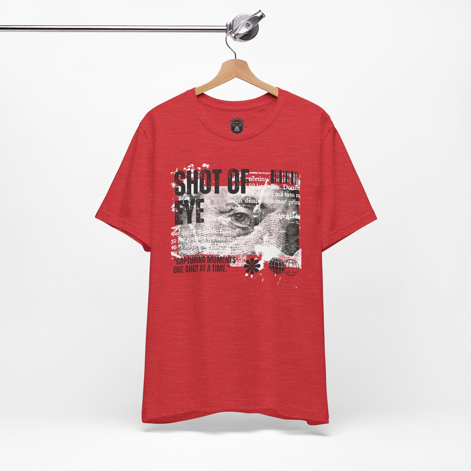 Photography Enthusiast Tee, Shot of Eye Graphic T-Shirt