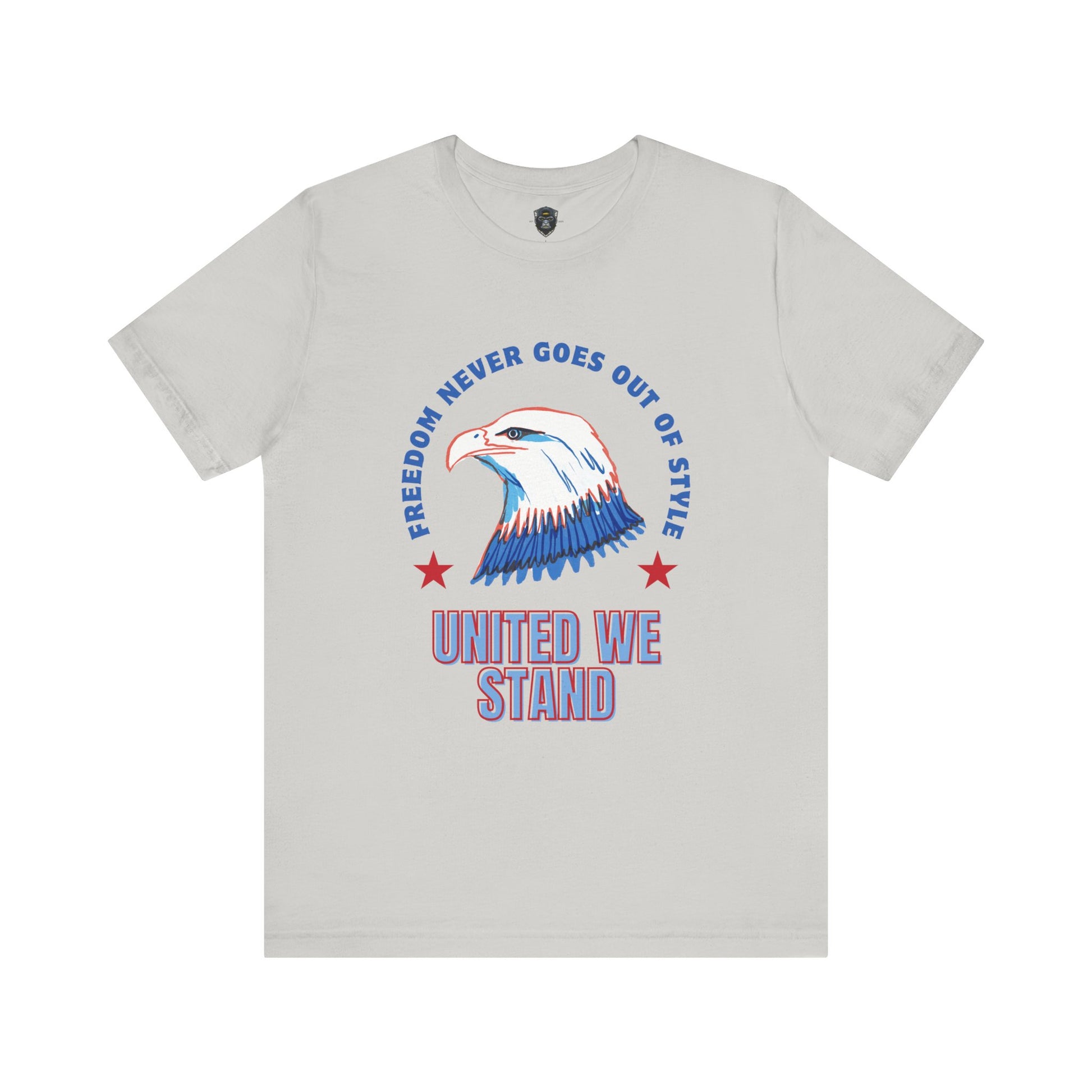 Patriotic Eagle Tee, Freedom Never Goes Out of Style Shirt, USA Pride Apparel, 4th of July Gift