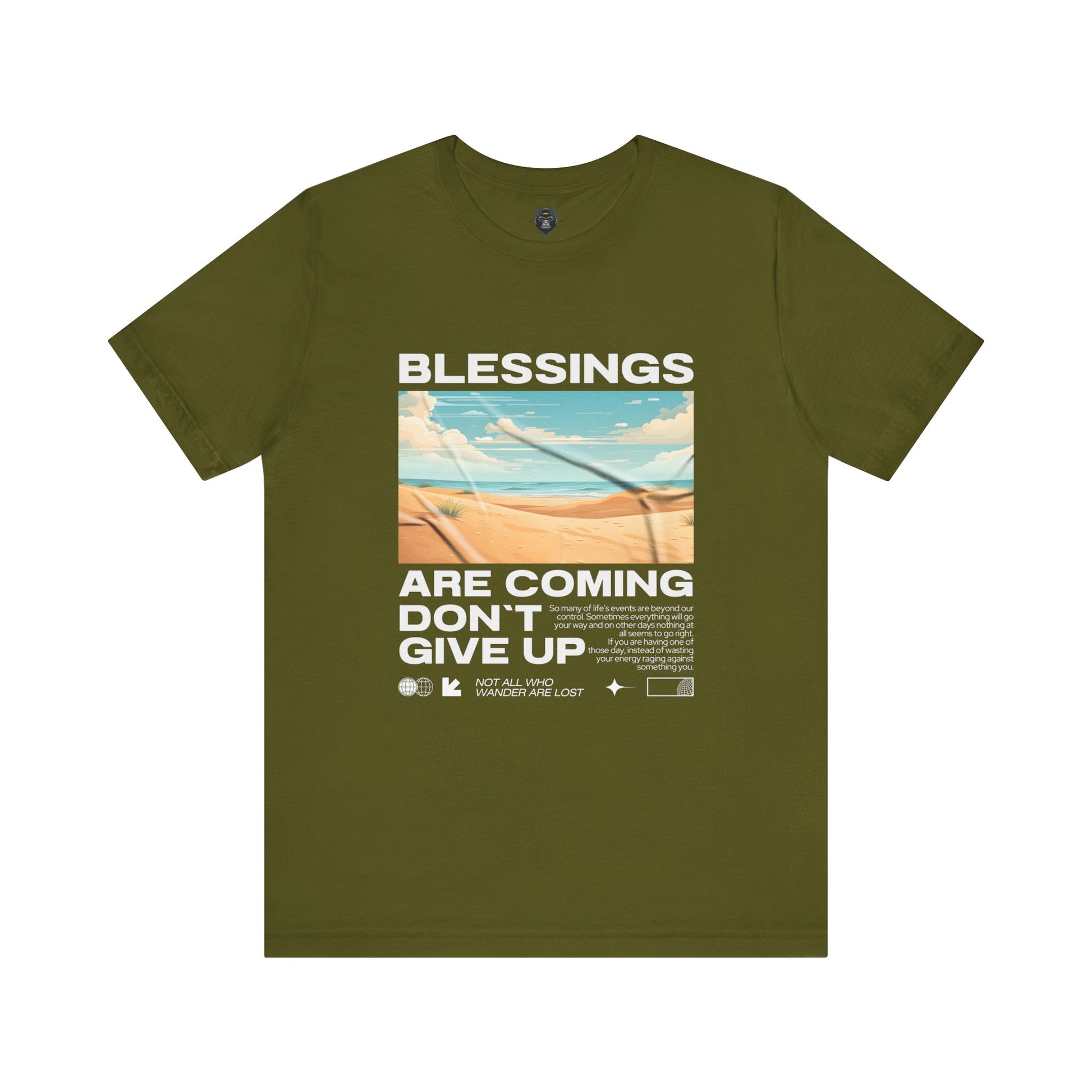 Blessings Are Coming Tee, Inspirational T-Shirt, Perfect Gift for Encouragement