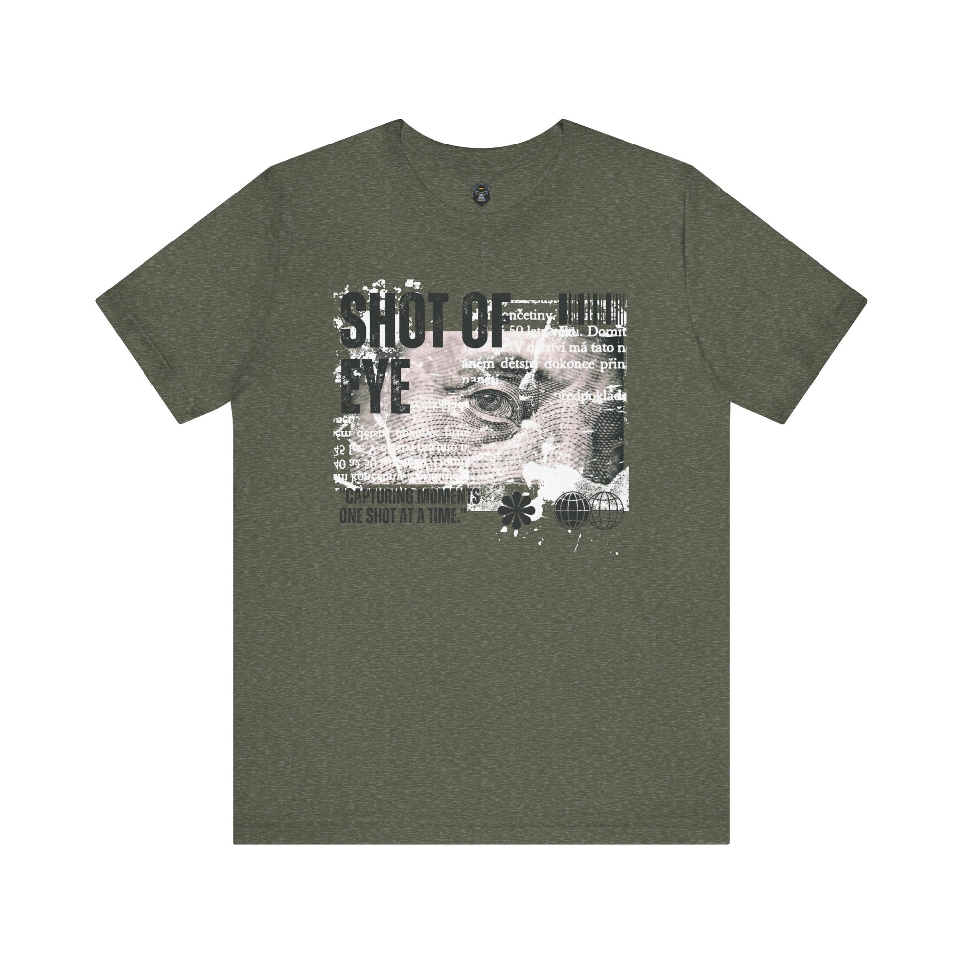 Photography Enthusiast Tee, Shot of Eye Graphic T-Shirt