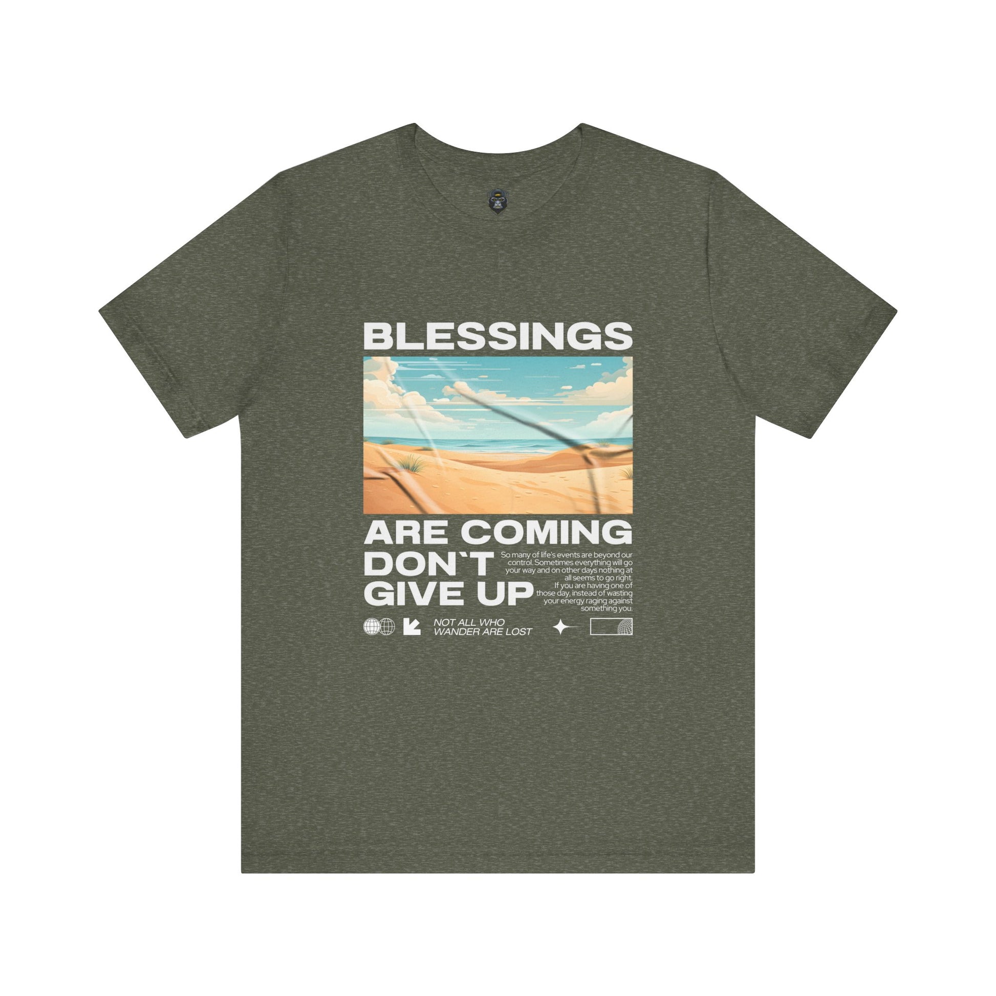 Blessings Are Coming Tee, Inspirational T-Shirt, Perfect Gift for Encouragement