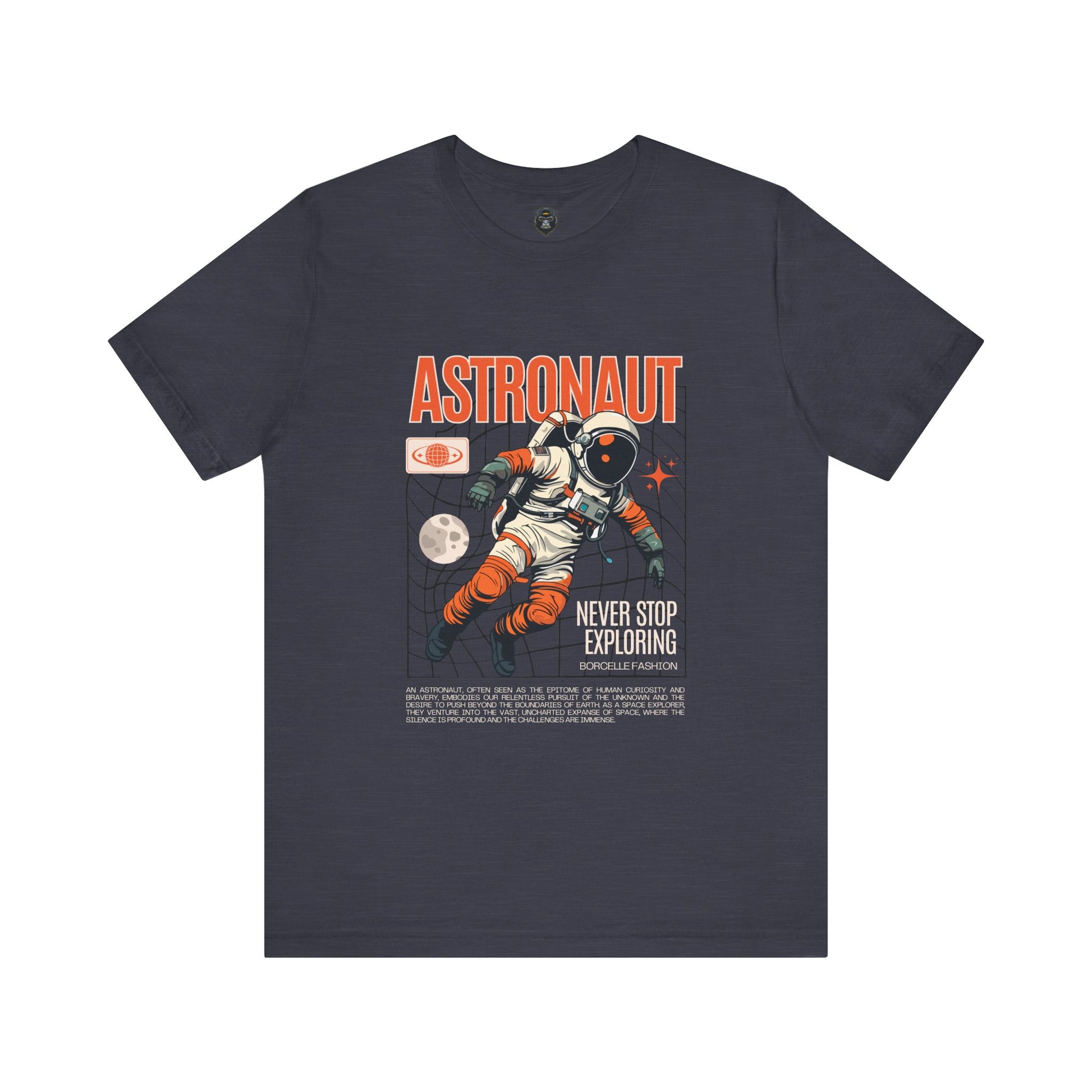 Astronaut Exploration Tee, Space Graphic Shirt, Adventure Gift, Sci-Fi Fan Apparel