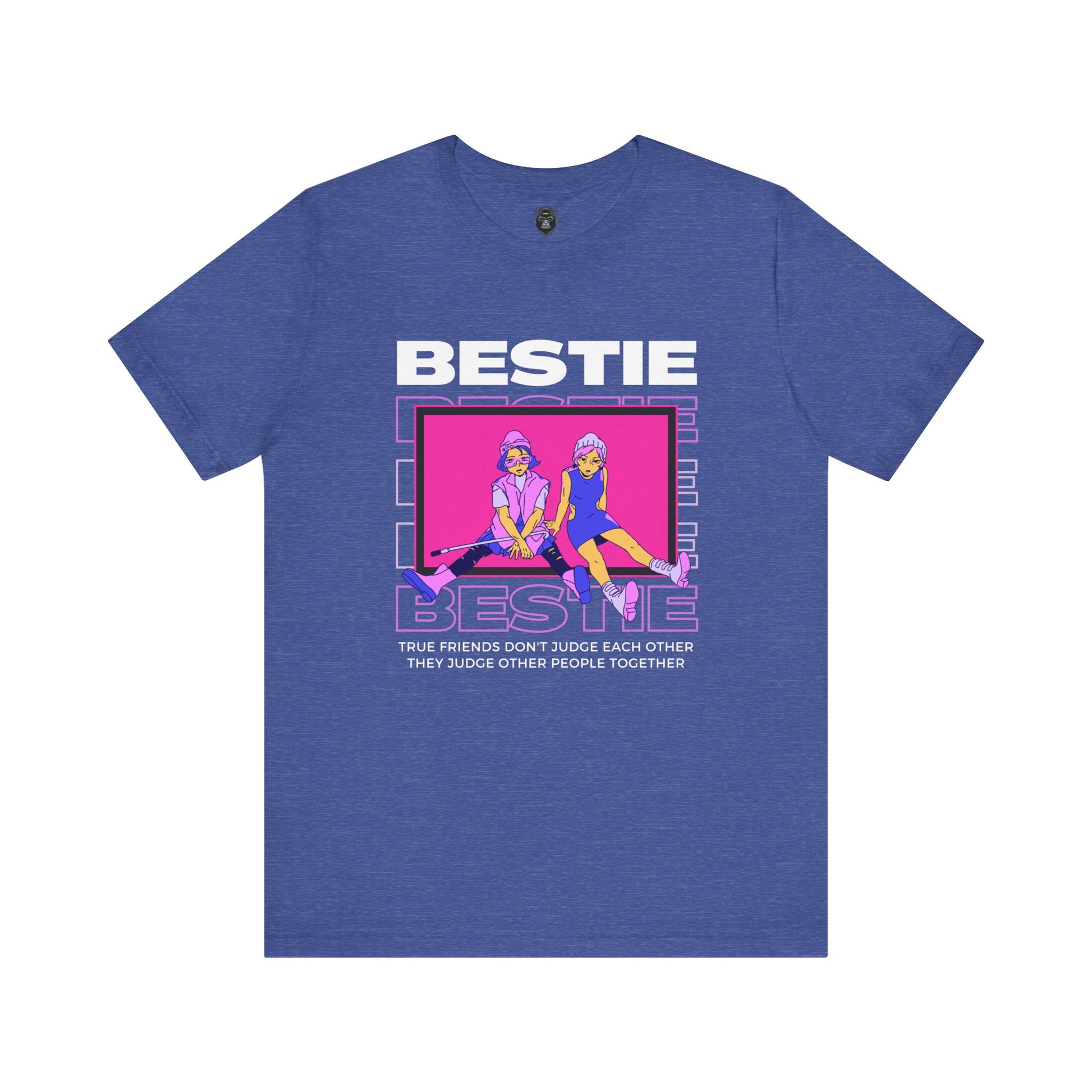 Bestie Short Sleeve Tee - Fun Friendship Shirt, Gifts for Friends