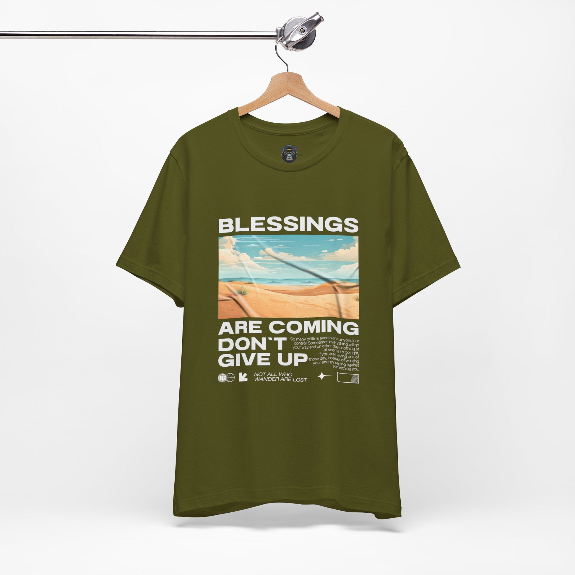 Blessings Are Coming Tee, Inspirational T-Shirt, Perfect Gift for Encouragement