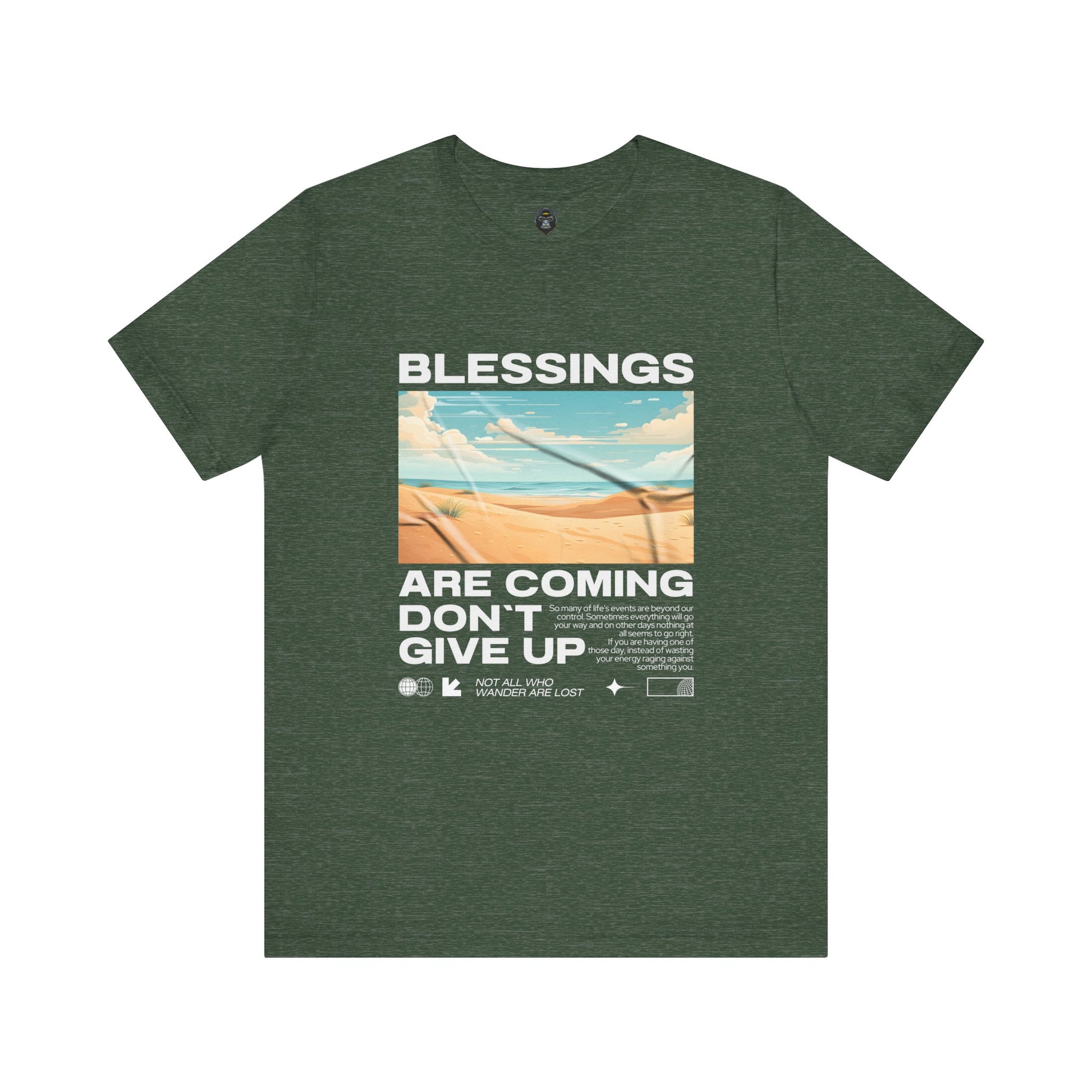 Blessings Are Coming Tee, Inspirational T-Shirt, Perfect Gift for Encouragement