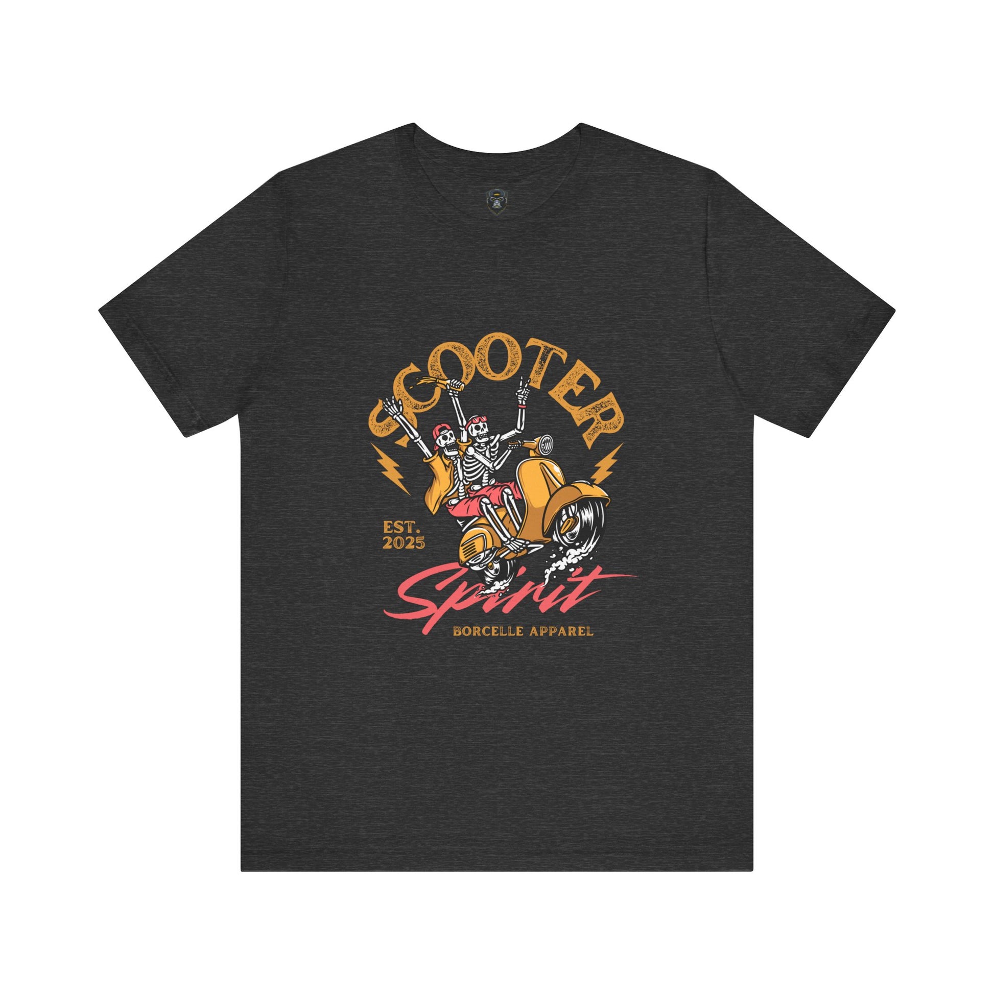 Scooter Spirit Jersey Tee, Motorcycle T-Shirt, Biker Apparel, Casual Fashion
