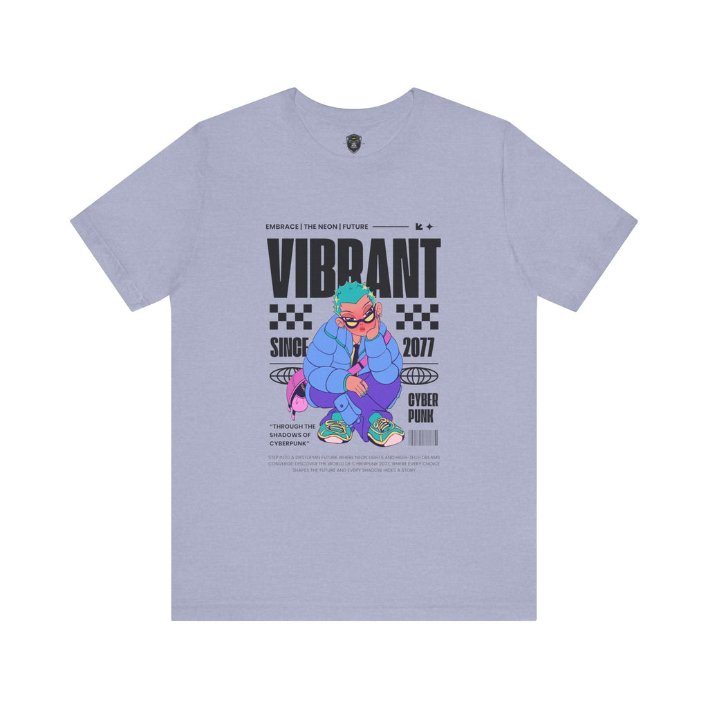 Vibrant Graphic Tee | Retro Style Unisex Jersey Shirt, Trendy T-Shirt, Streetwear
