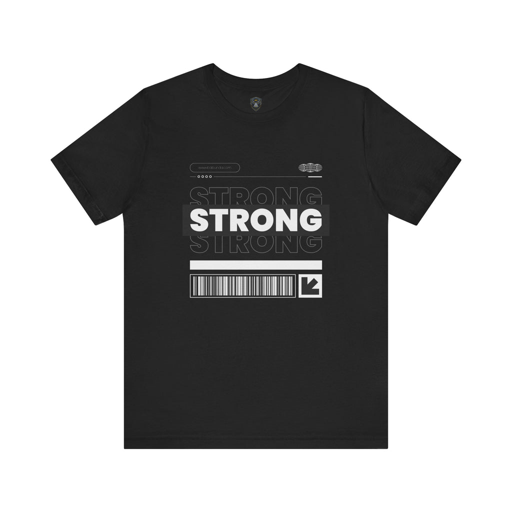 Stylish Motivational Tee for Fitness Lovers, Strong Message T-Shirt, Casual Wear