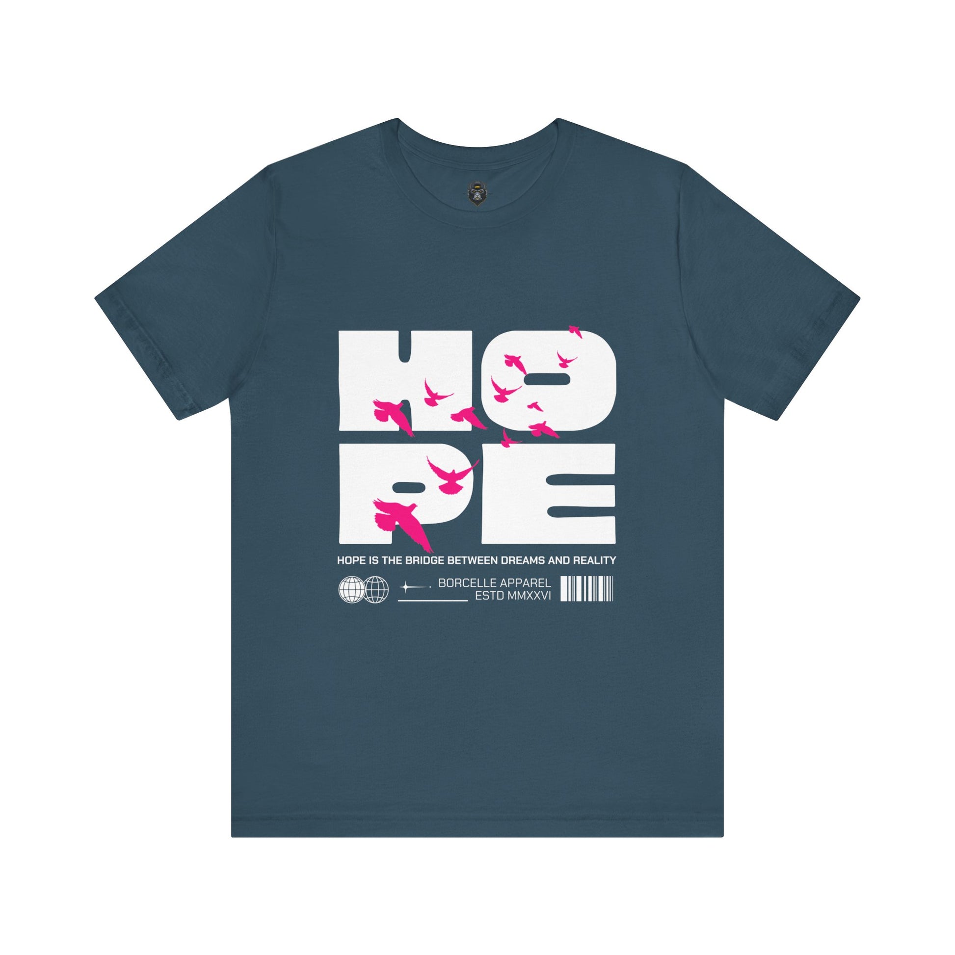 Hope Jersey Tee - Inspirational Gift for Dreamers, Motivational Apparel