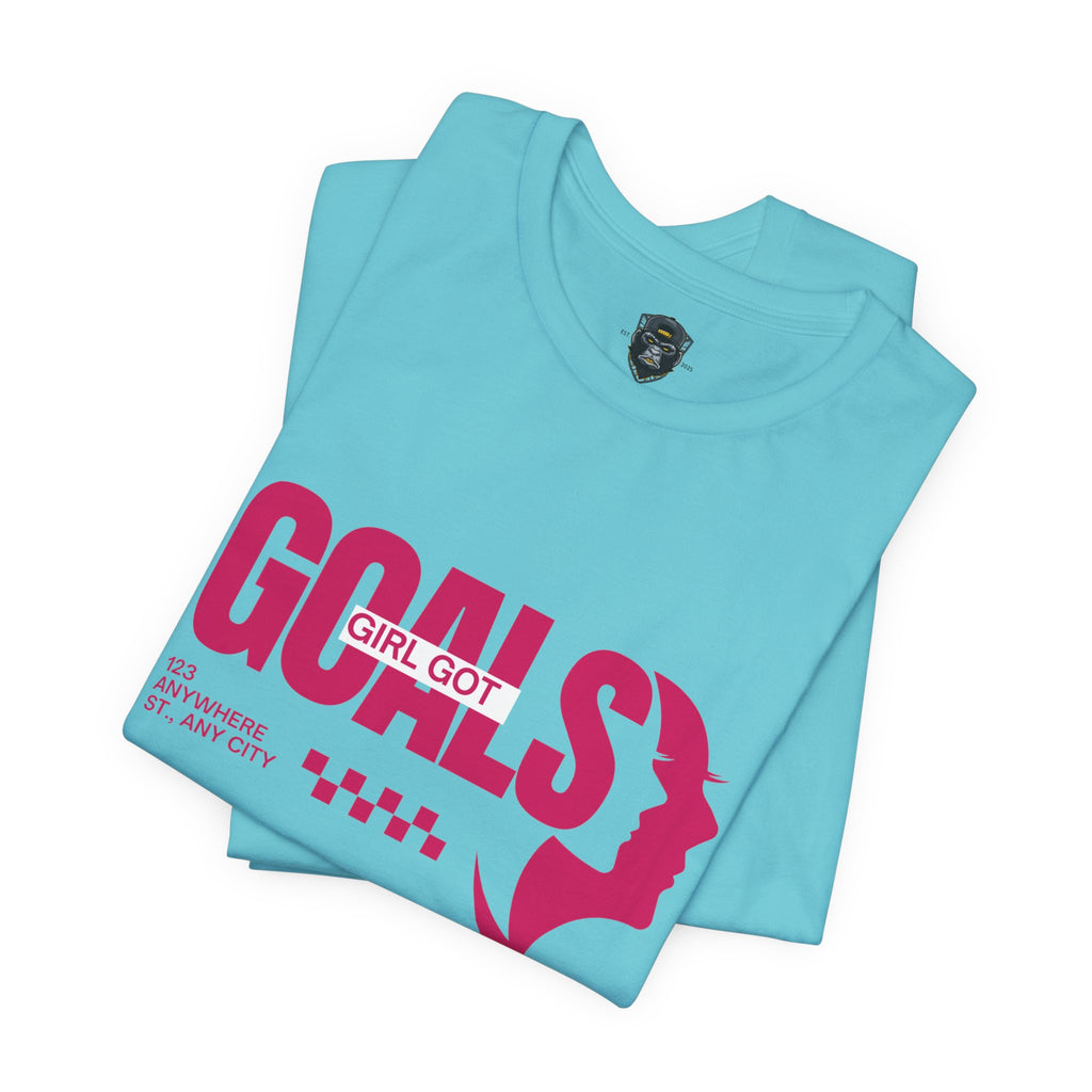 Empowering Goals  Tee - Women’s Achievement Shirt, Inspirational T-Shirt