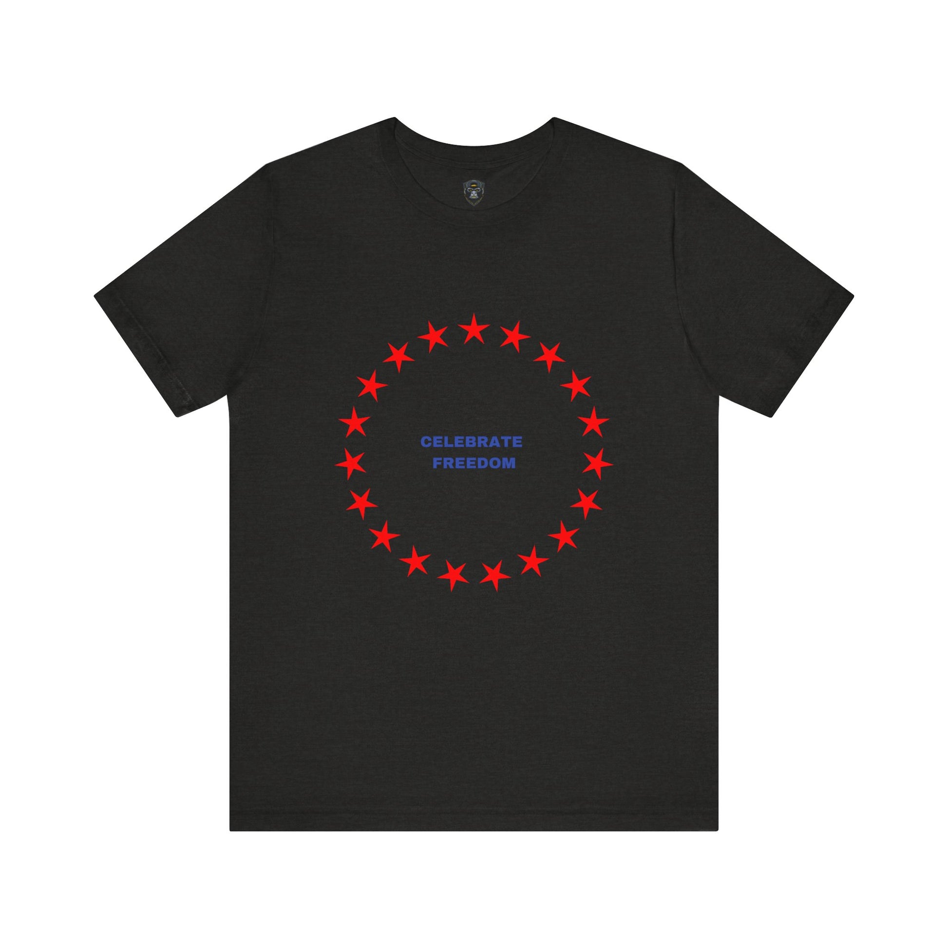 Celebrate Freedom Unisex Jersey Tee, Independence Day Shirt, Patriotic Apparel