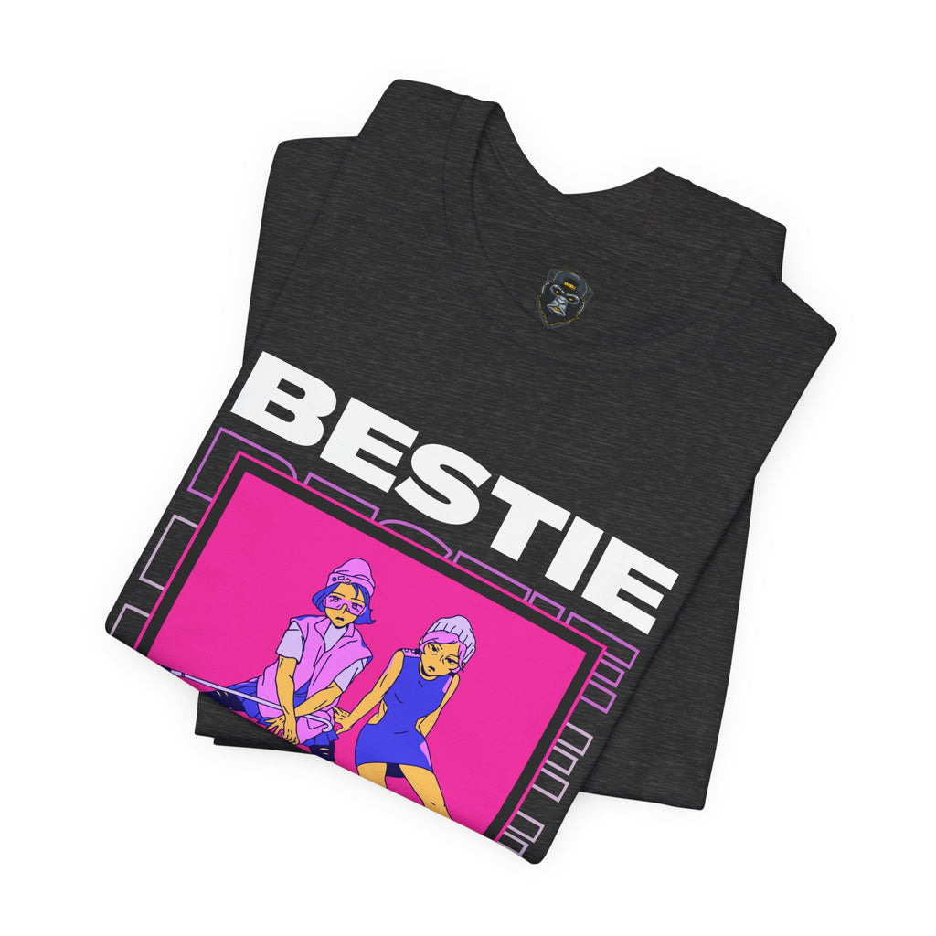 Bestie Short Sleeve Tee - Fun Friendship Shirt, Gifts for Friends