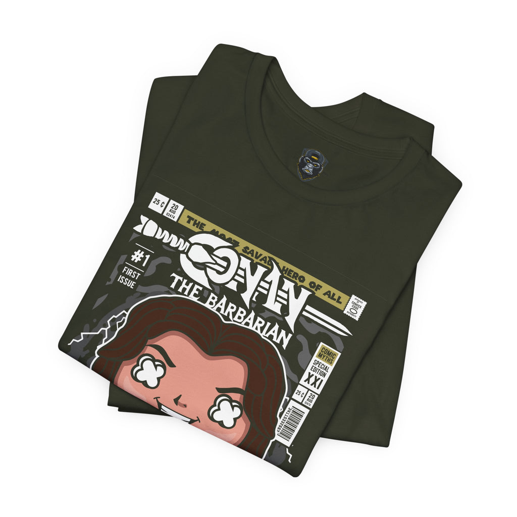 Conan the Barbarian Unisex Tee - Fun Graphic Shirt, Retro Style Apparel, Ideal Gifts for Fans
