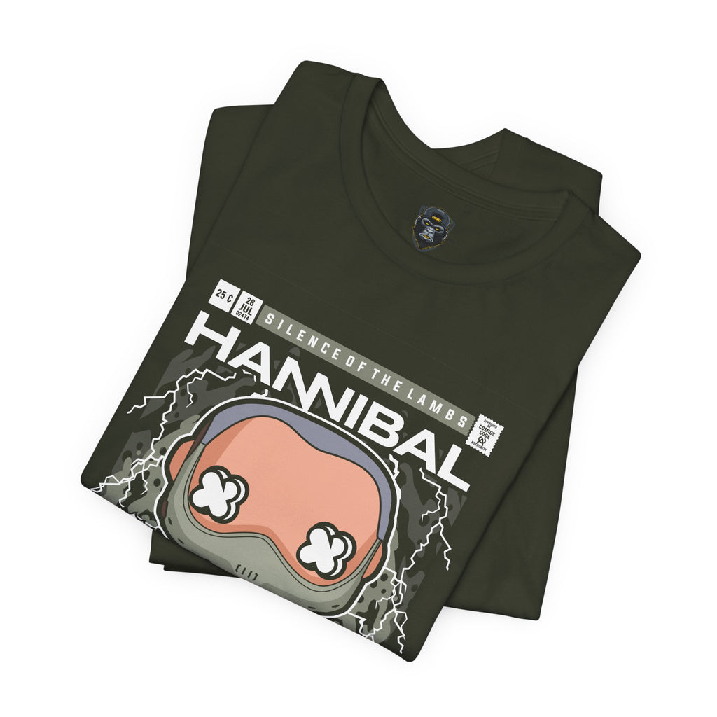 Hannibal Inspired Unisex Tee, Geeky Fan Shirt, Gift for Horror Lovers, Casual Wear for Special Occasions