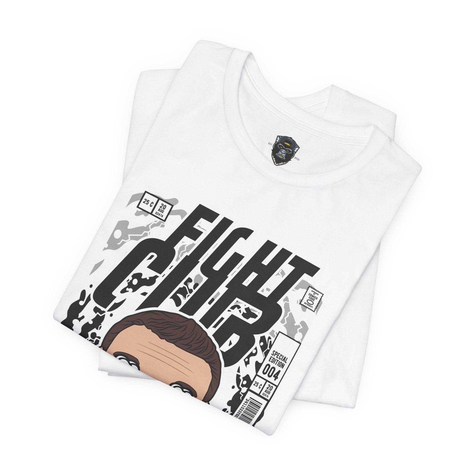 Funky Fight Club Tee, Unisex Graphic Shirt, Casual Wear, Movie Merchandise, Gift for Him/Her