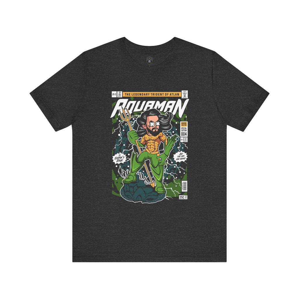Heroic Aquaman Comic Tee, Unisex T-Shirt for Superhero Fans, Gift for Comic Book Lovers
