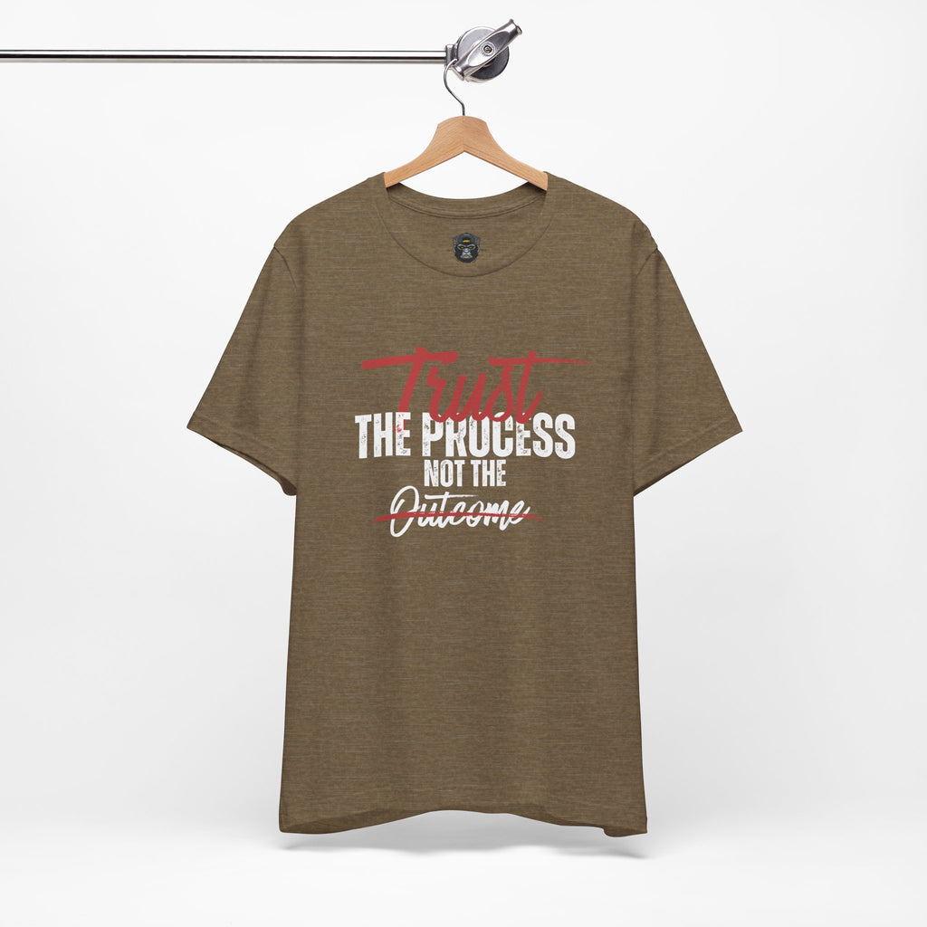Trust the Process Tee, Motivational Graphic Tee, Casual Style Shirt