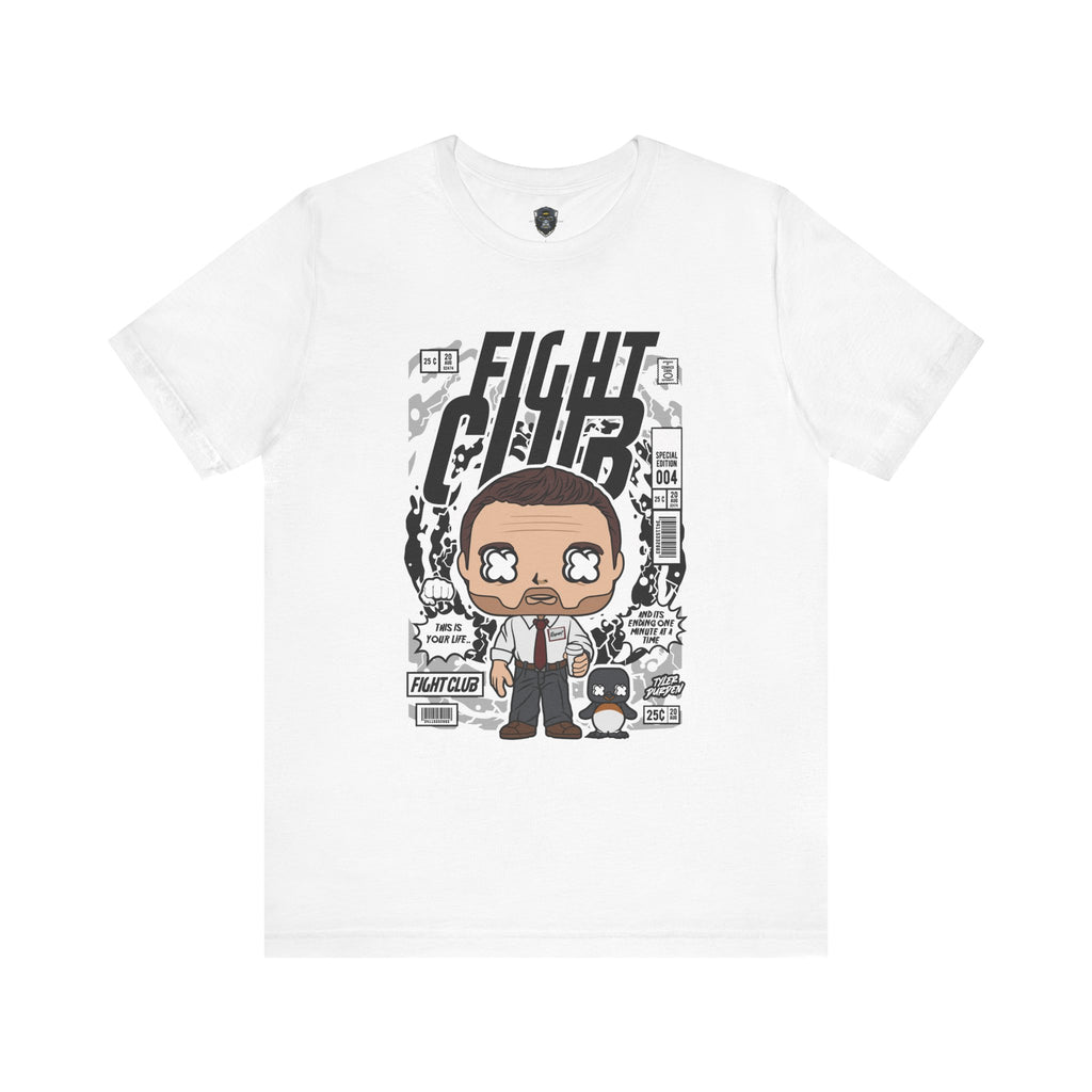 Funky Fight Club Tee, Unisex Graphic Shirt, Casual Wear, Movie Merchandise, Gift for Him/Her