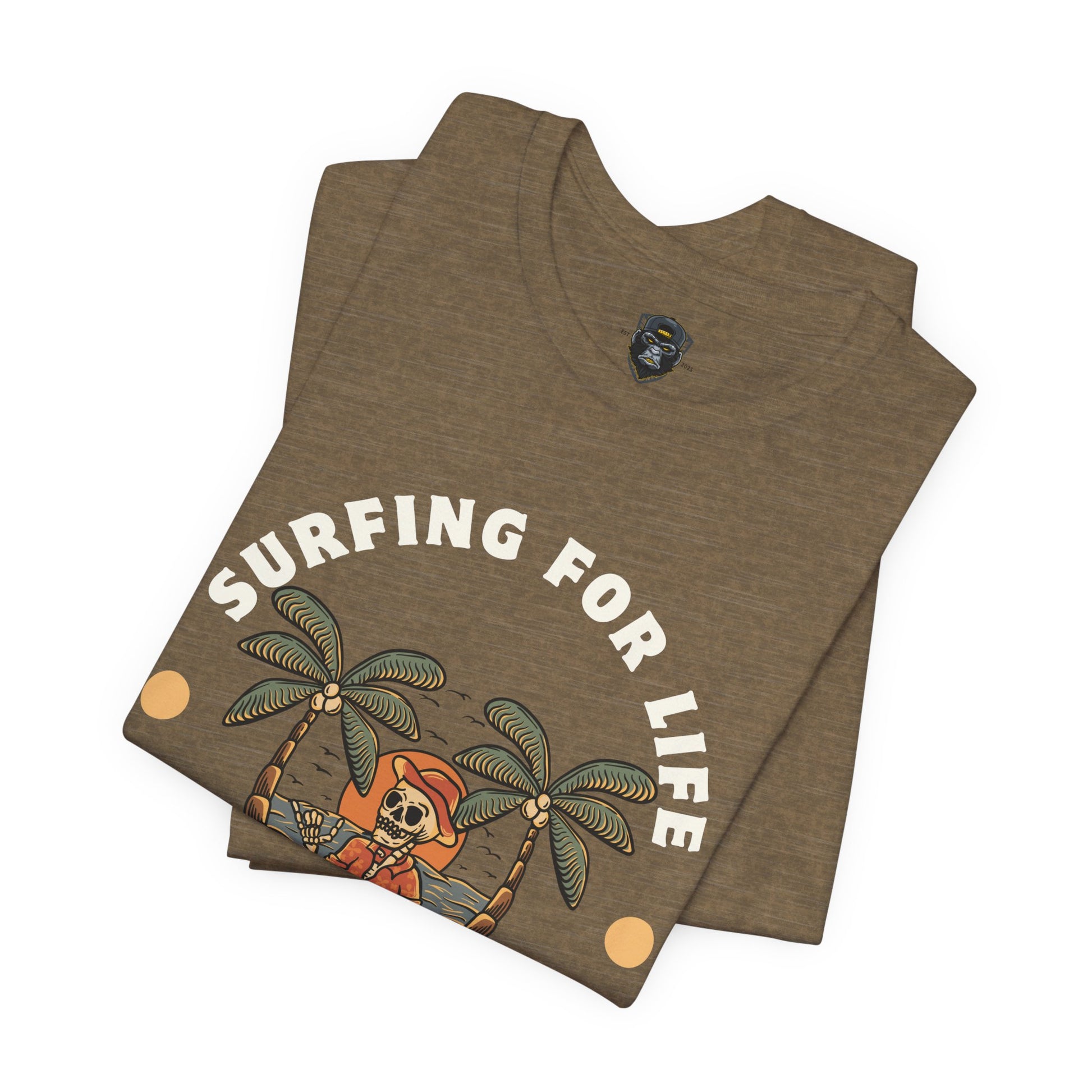 Tropical Relaxation Tee, Beach Vibe T-Shirt, Summer Casual Top