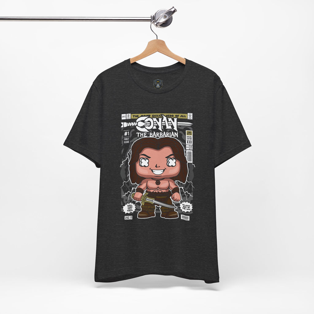 Conan the Barbarian Unisex Tee - Fun Graphic Shirt, Retro Style Apparel, Ideal Gifts for Fans