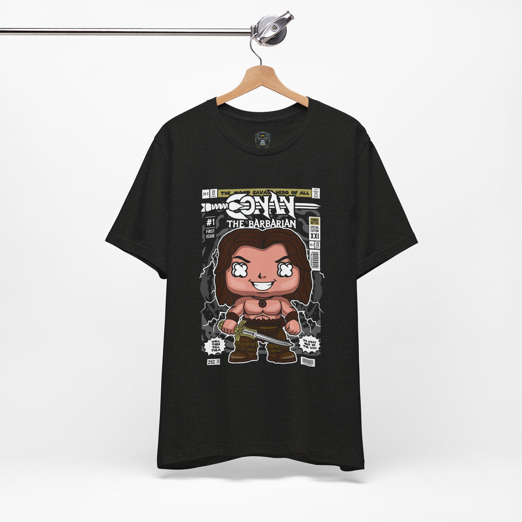 Conan the Barbarian Unisex Tee - Fun Graphic Shirt, Retro Style Apparel, Ideal Gifts for Fans