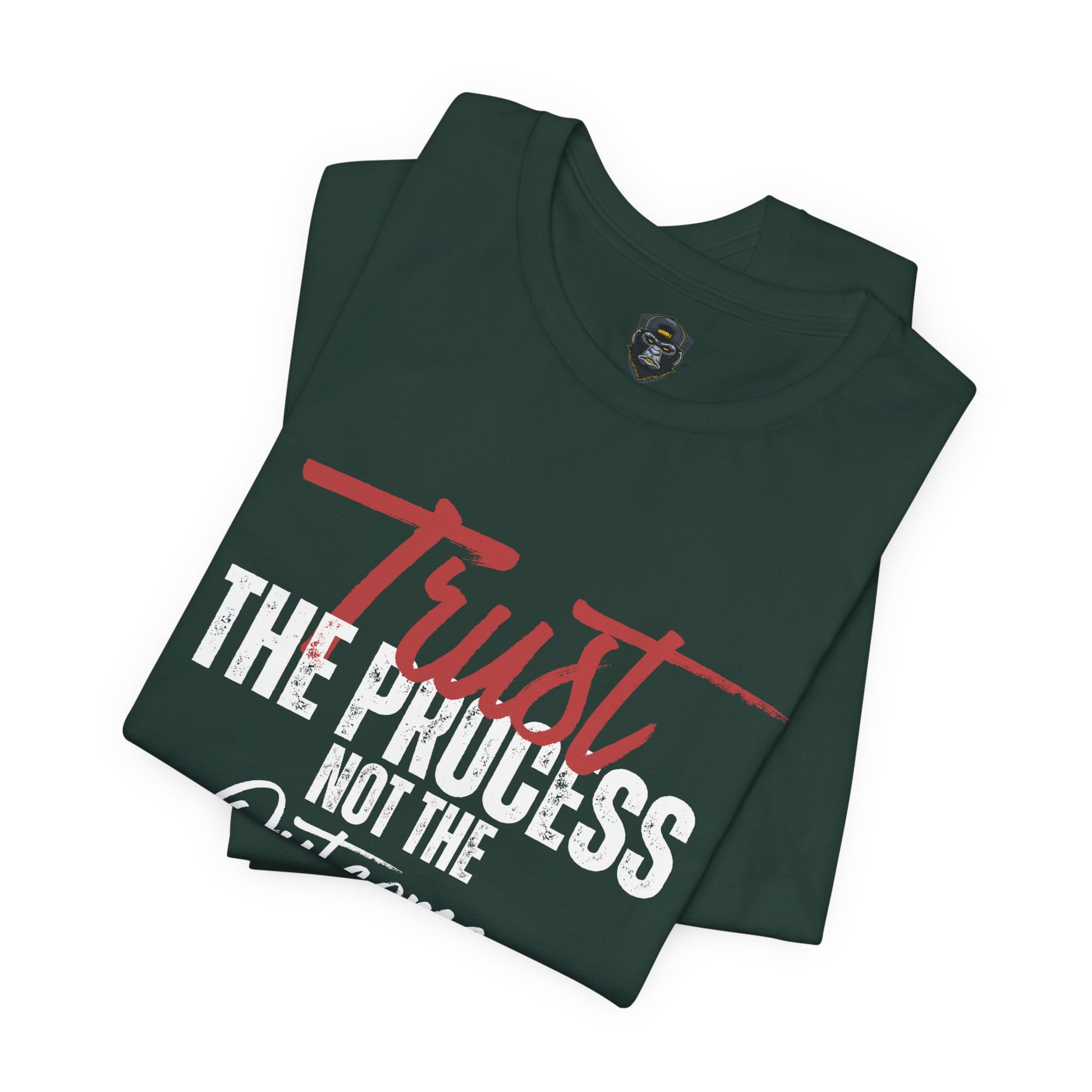 Trust the Process Tee, Motivational Graphic Tee, Casual Style Shirt