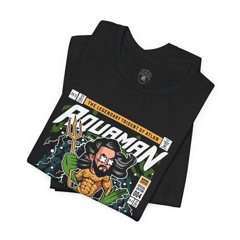 Heroic Aquaman Comic Tee, Unisex T-Shirt for Superhero Fans, Gift for Comic Book Lovers