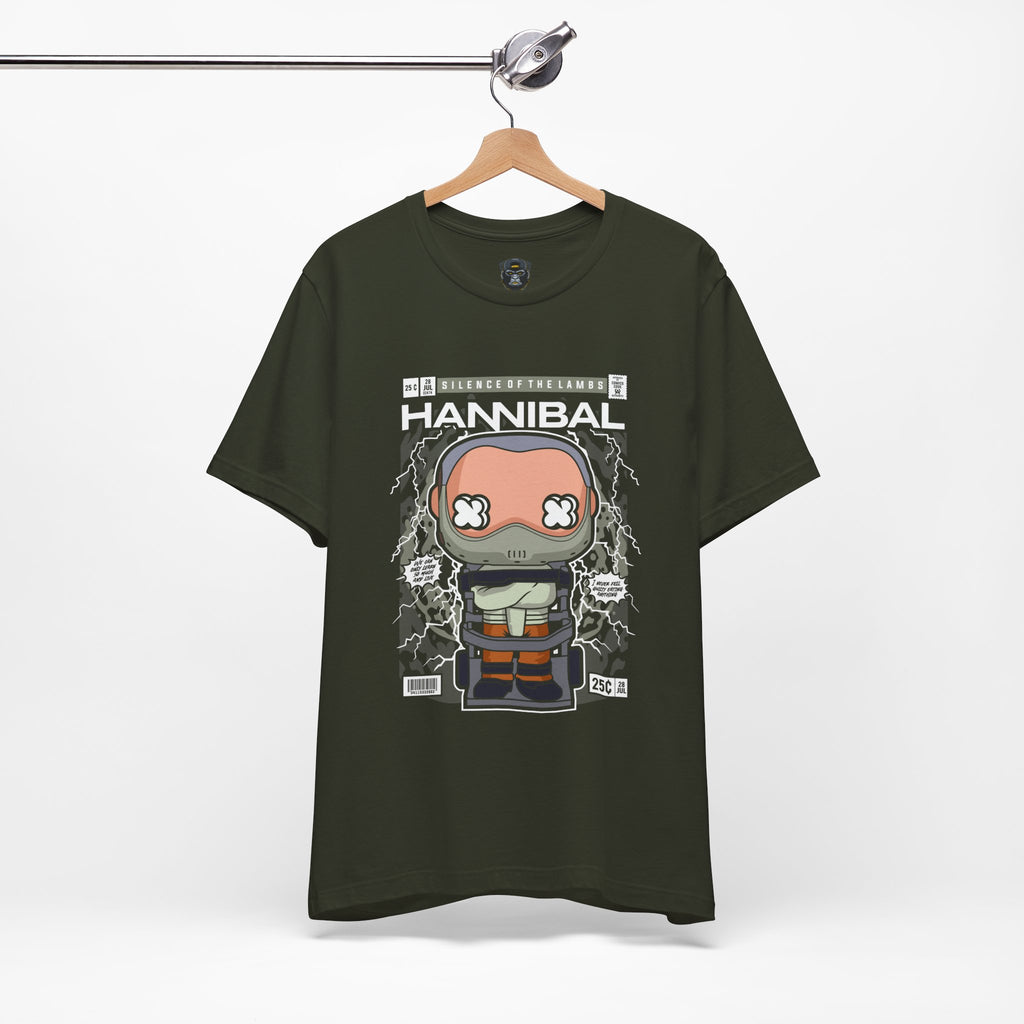Hannibal Inspired Unisex Tee, Geeky Fan Shirt, Gift for Horror Lovers, Casual Wear for Special Occasions