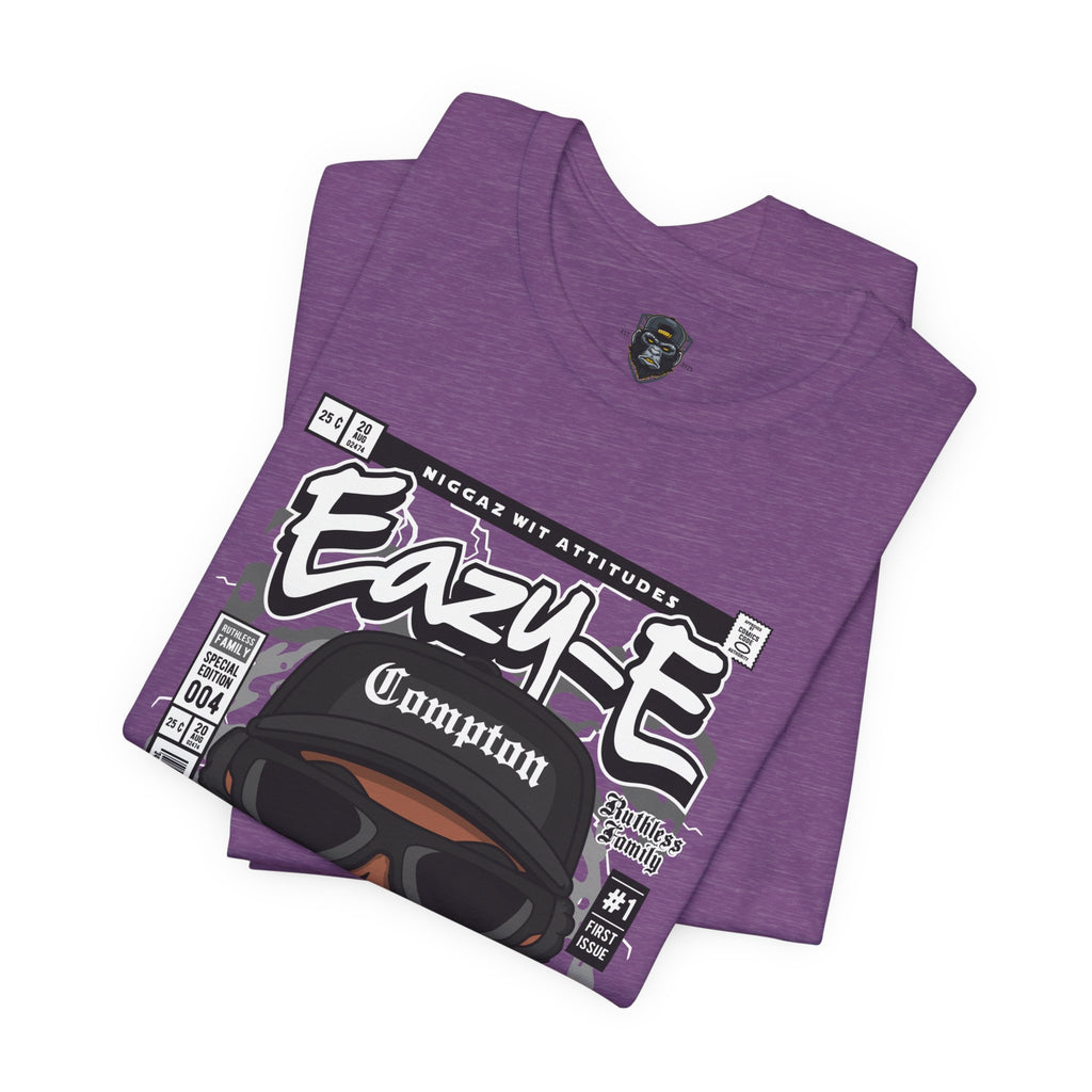 Eazy-E Pop Culture Tee - Unisex Jersey Shirt, Hip Hop Fan Gift, Vintage Music Apparel