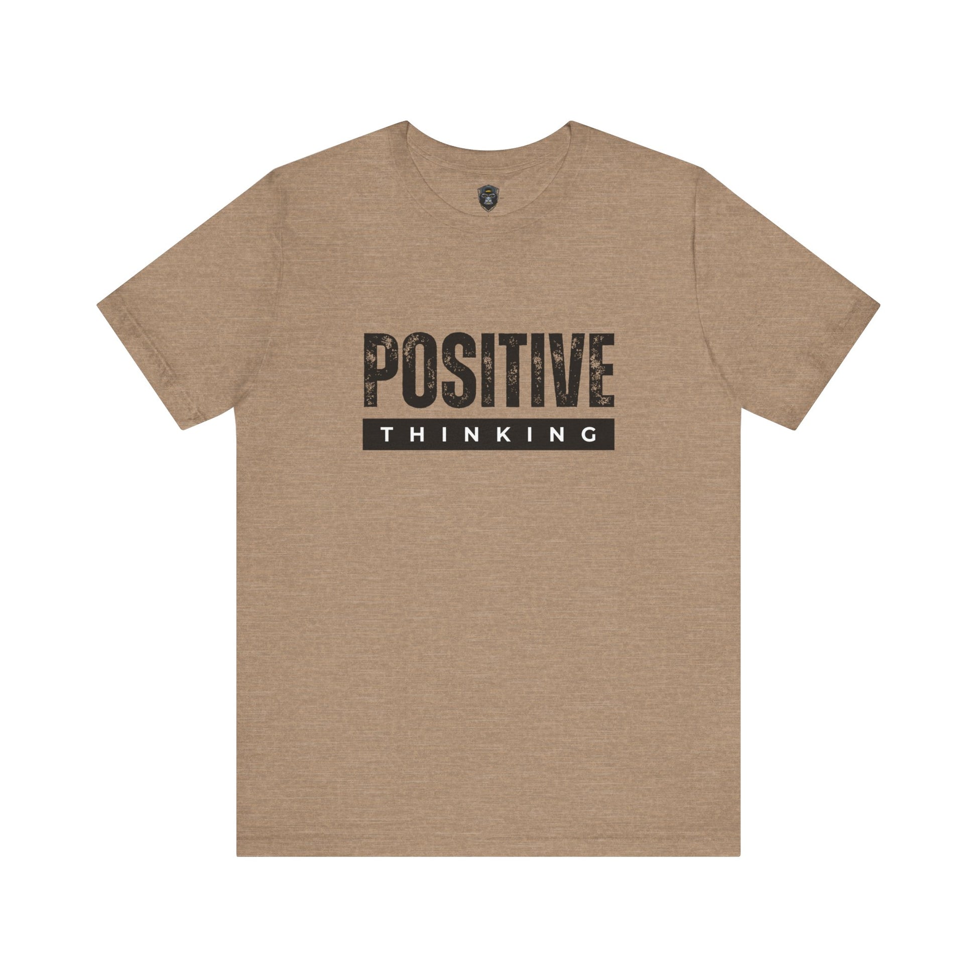 Positive Thinking Tee, Motivational Shirt, Inspirational Gift, Casual Wear