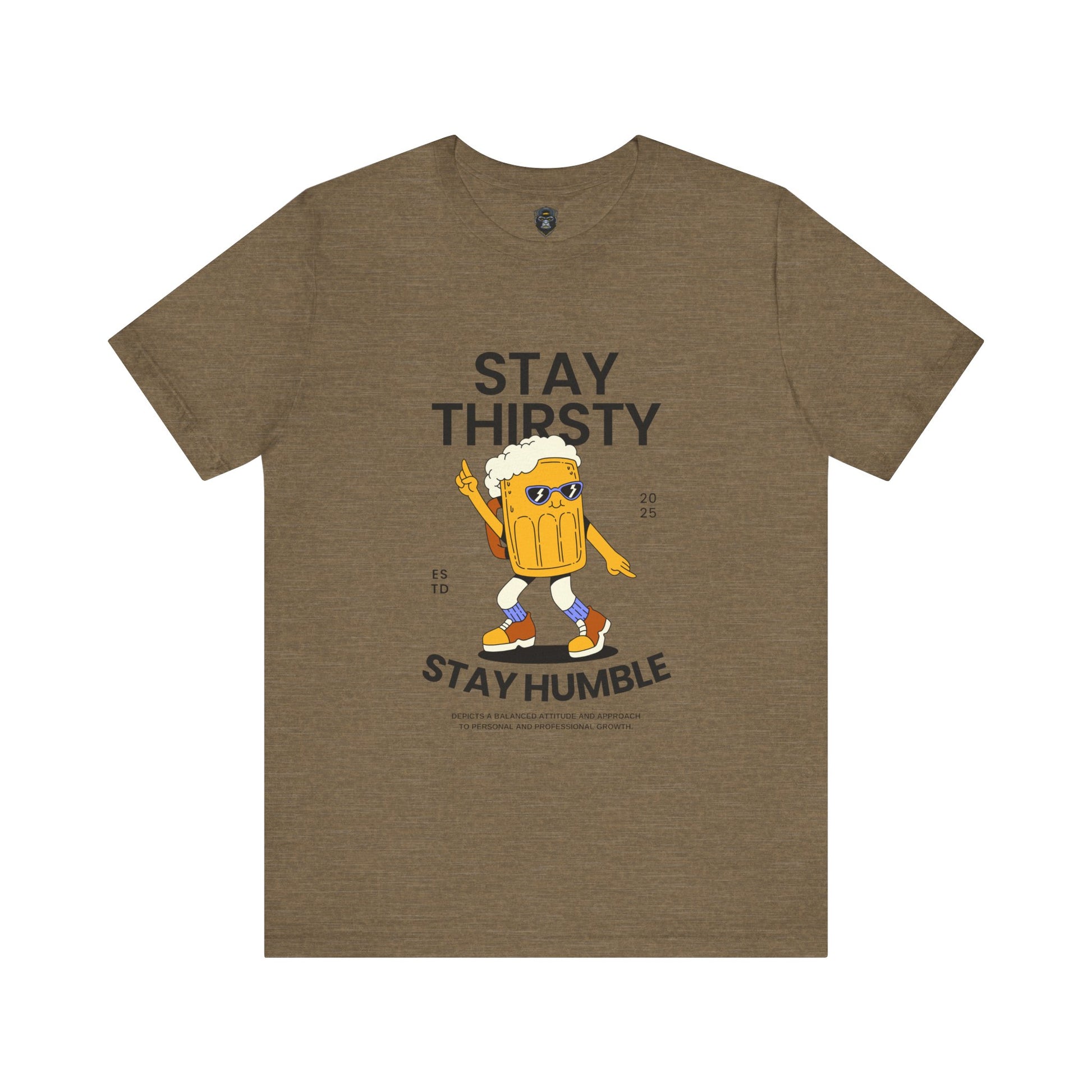 Stay Thirsty Tee | Cool Graphic T-Shirt for Party Lovers, Birthday Gift