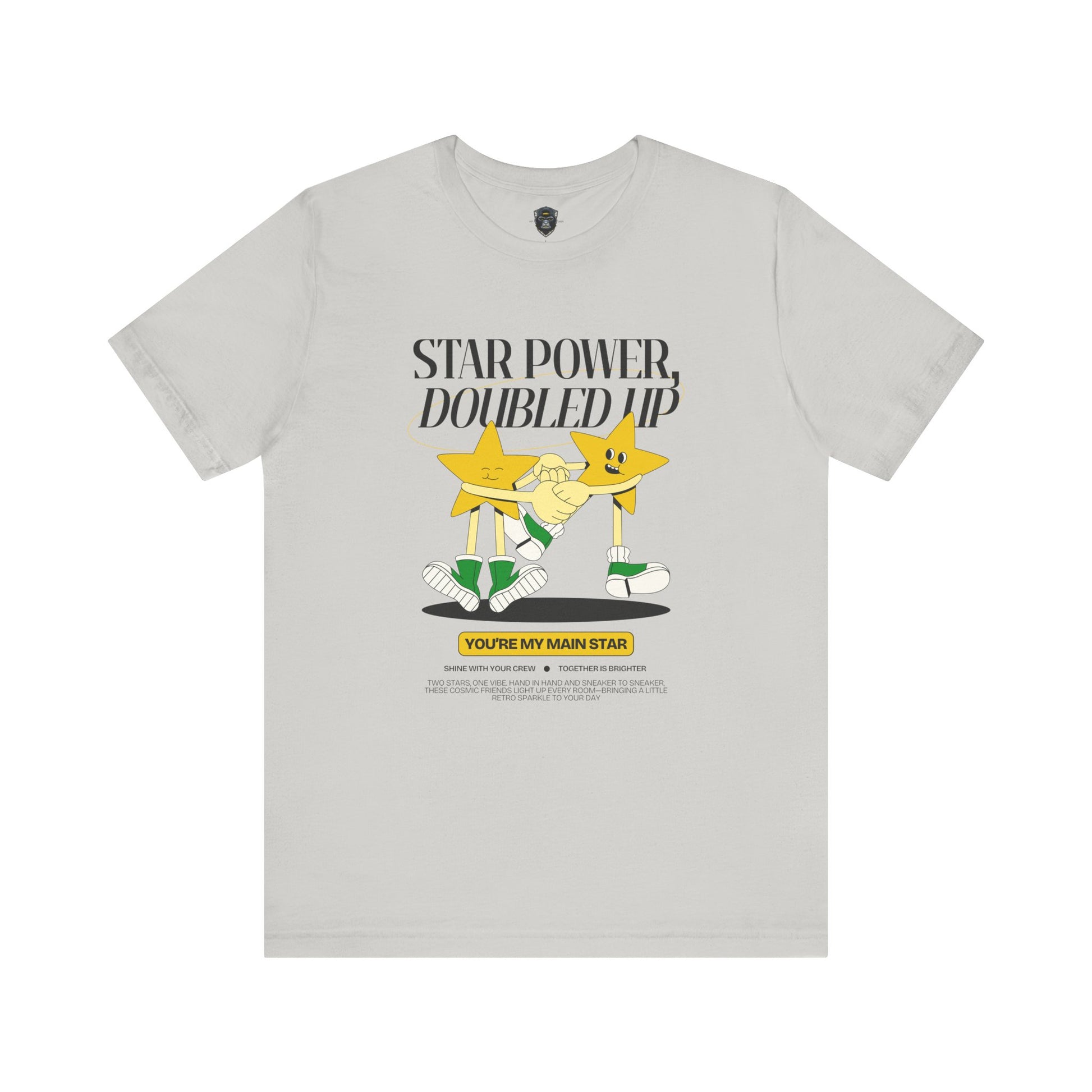 Star Power Tee - You're My Main Star, Friendship Gift, Cute Graphic T-Shirt