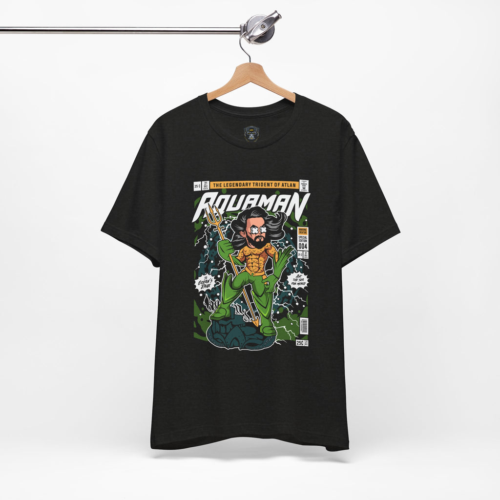 Heroic Aquaman Comic Tee, Unisex T-Shirt for Superhero Fans, Gift for Comic Book Lovers