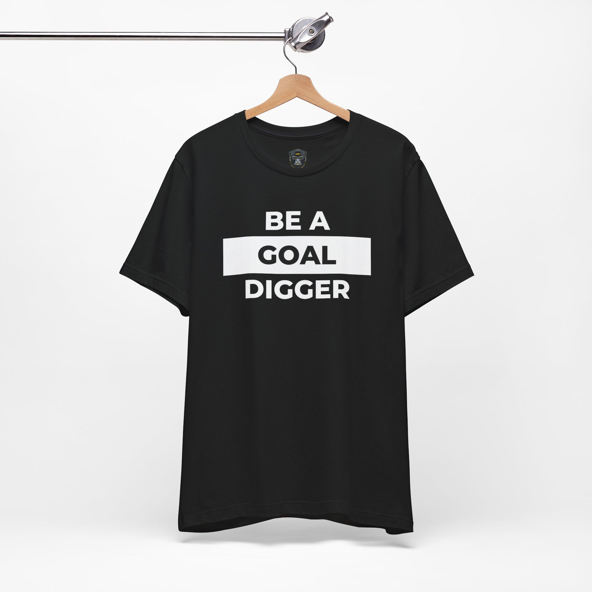 Goal Digger Tee - Motivational Short Sleeve Shirt, Casual Wear, Gift for Entrepreneurs