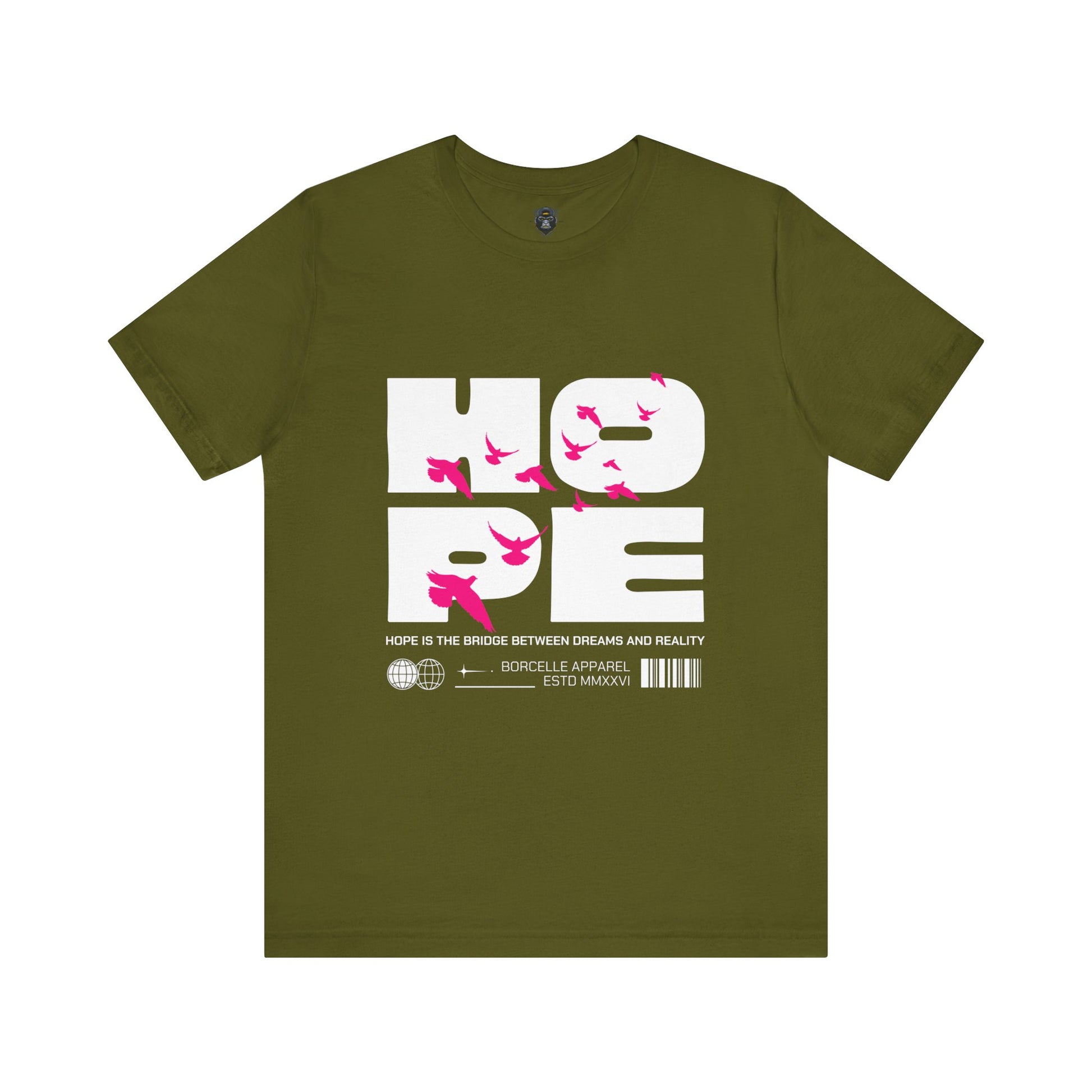 Hope Jersey Tee - Inspirational Gift for Dreamers, Motivational Apparel