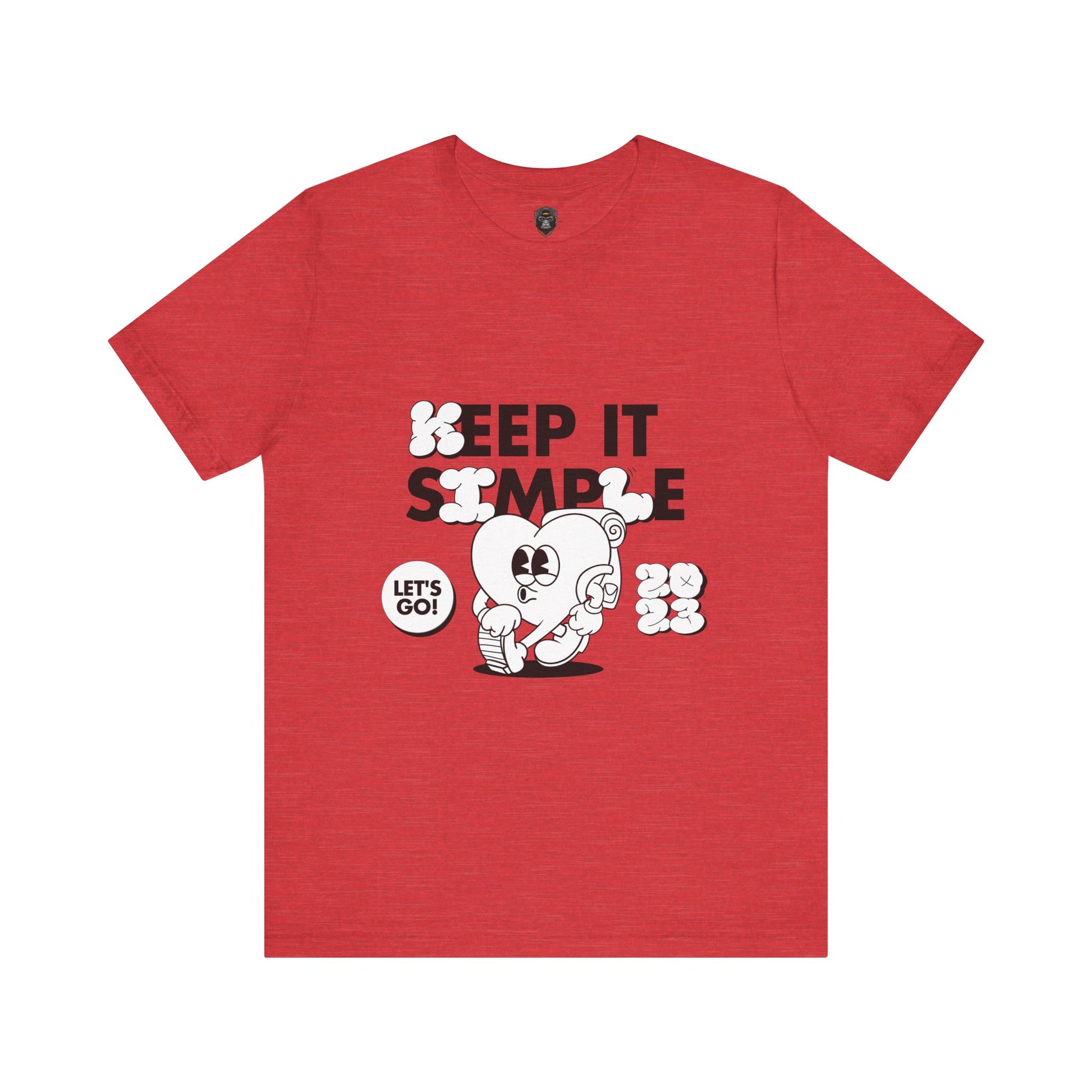 Jersey Tee with Motivational Quote, Casual Wear, Gift for Him and Her