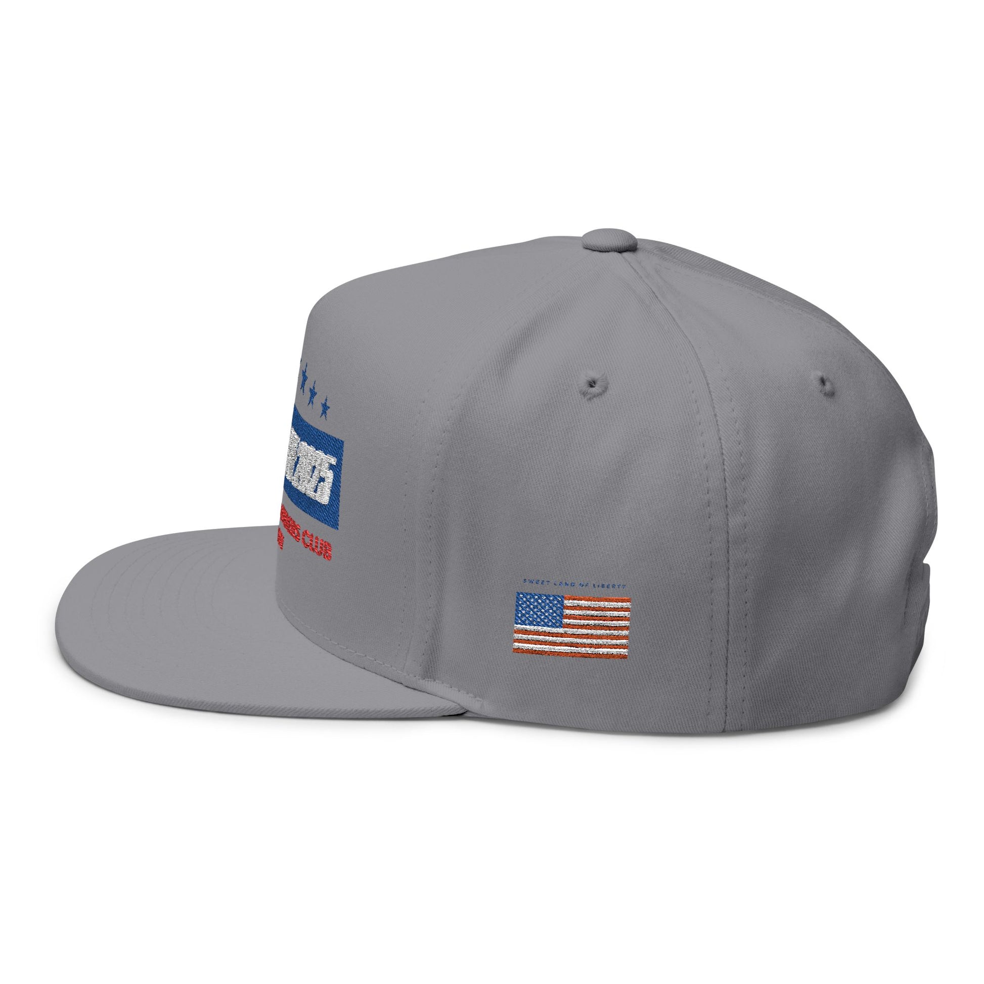 Freedom Ride 2025 Embroidered Flat Bill Cap - Perfect for Riders, Independence Day, Casual Wear, Outdoor Adventures, Gift for Enthusiasts