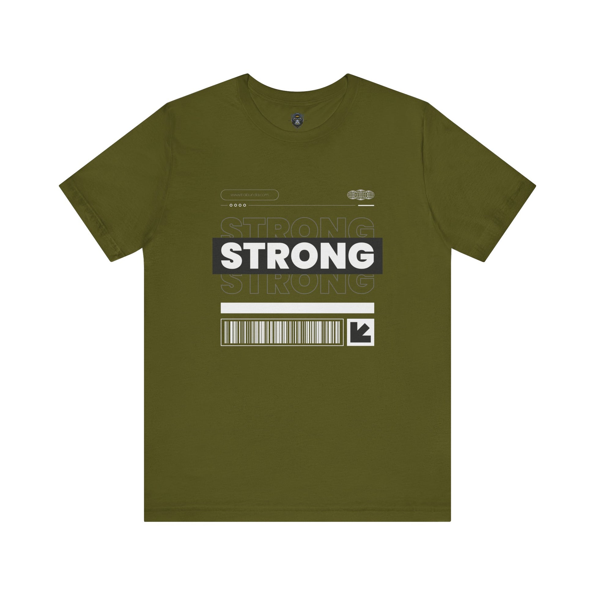 Stylish Motivational Tee for Fitness Lovers, Strong Message T-Shirt, Casual Wear