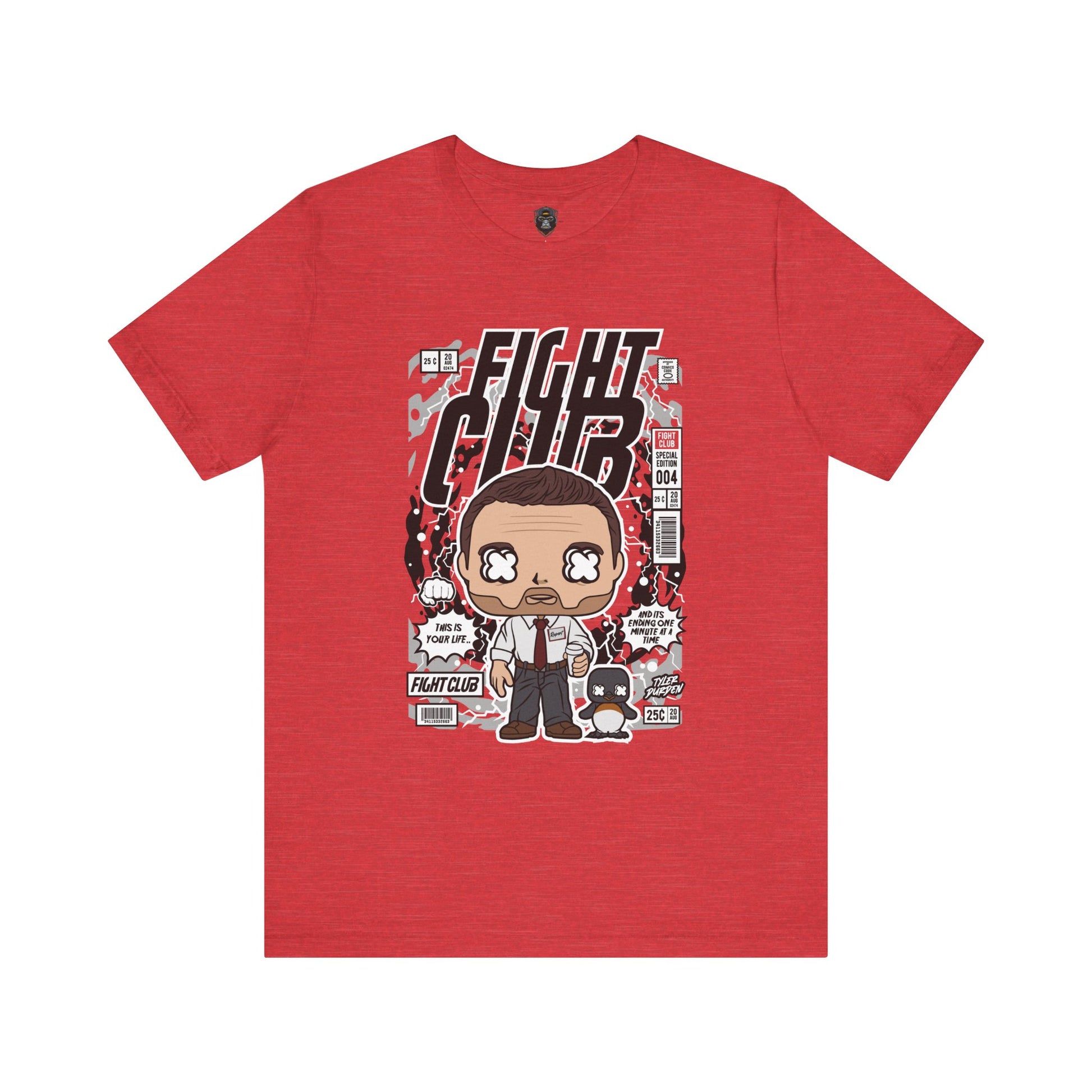 Funky Fight Club Tee, Unisex Graphic Shirt, Casual Wear, Movie Merchandise, Gift for Him/Her