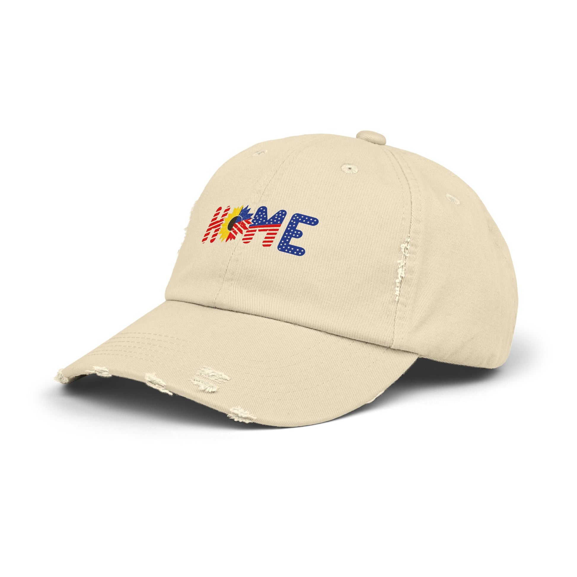 Home Distressed Cap, Trendy Unisex Hat, Casual Wear, Gift for Home Lovers