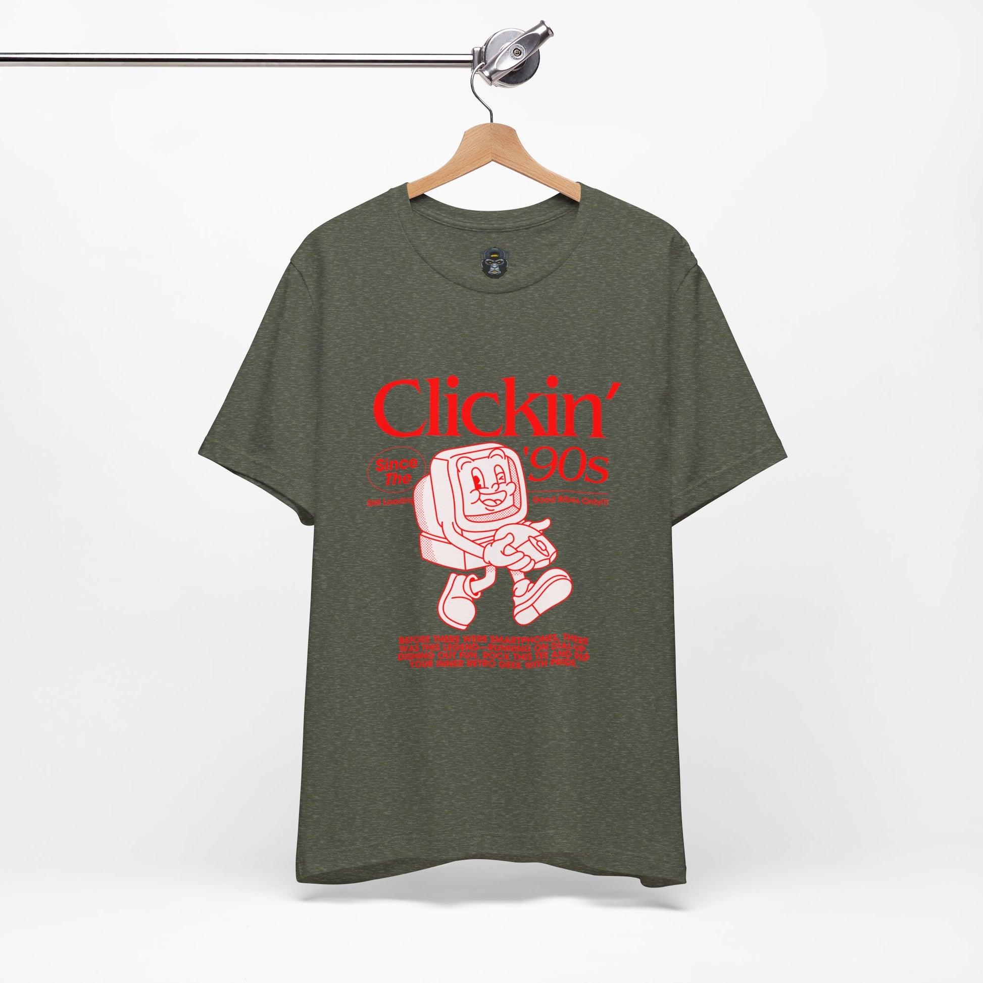 Retro 90s Inspired Tee, Vintage Graphic Shirt, Casual Wear, Gift for Tech Lovers