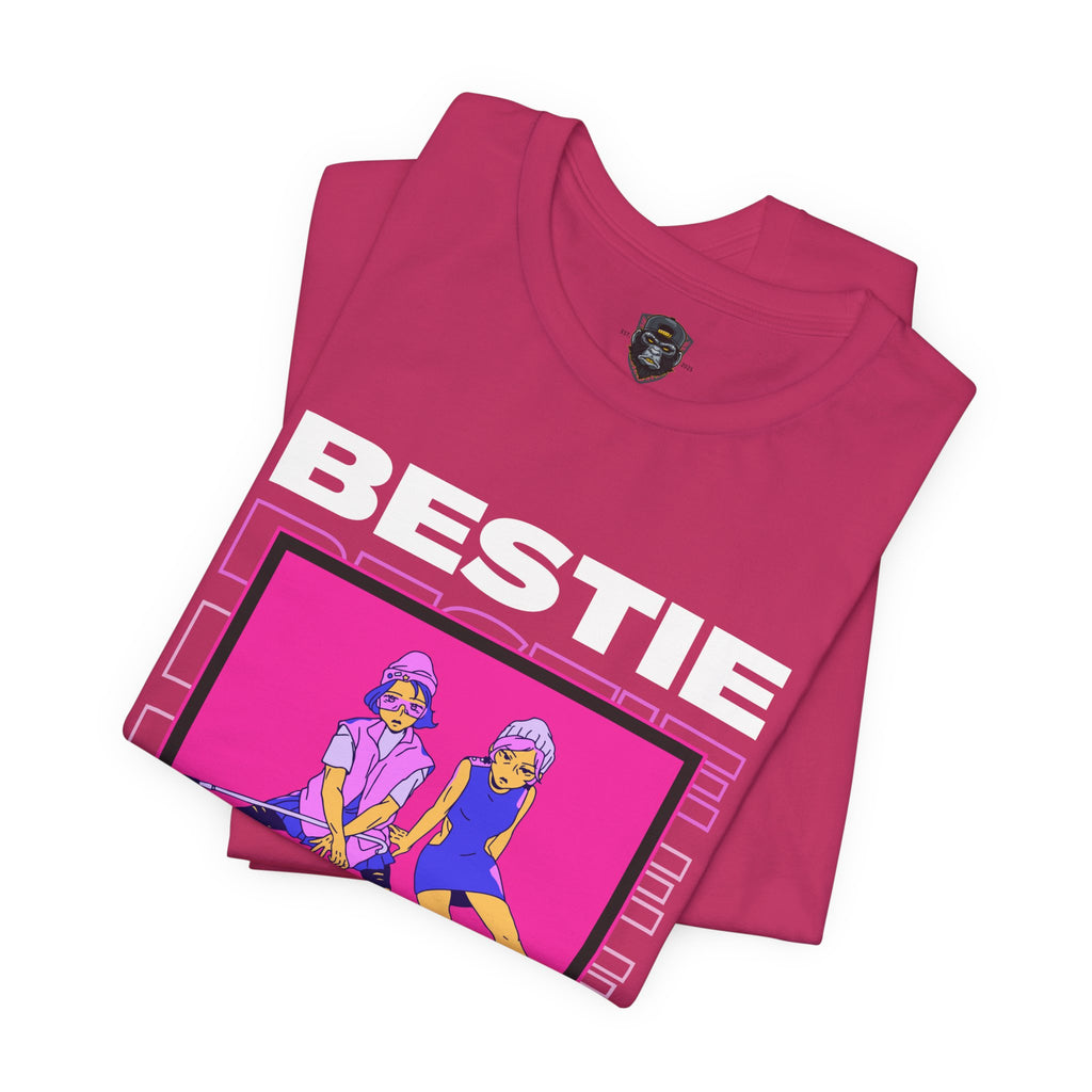 Bestie Short Sleeve Tee - Fun Friendship Shirt, Gifts for Friends