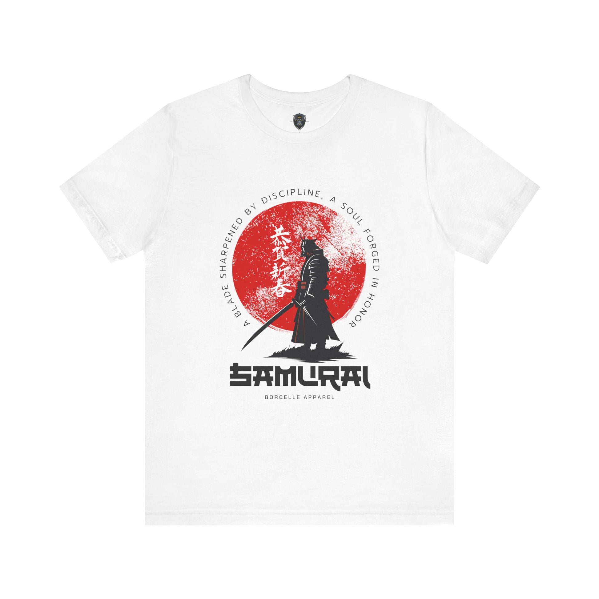 Samurai Spirit Tee | Japanese Warrior Graphic Shirt, Casual Wear