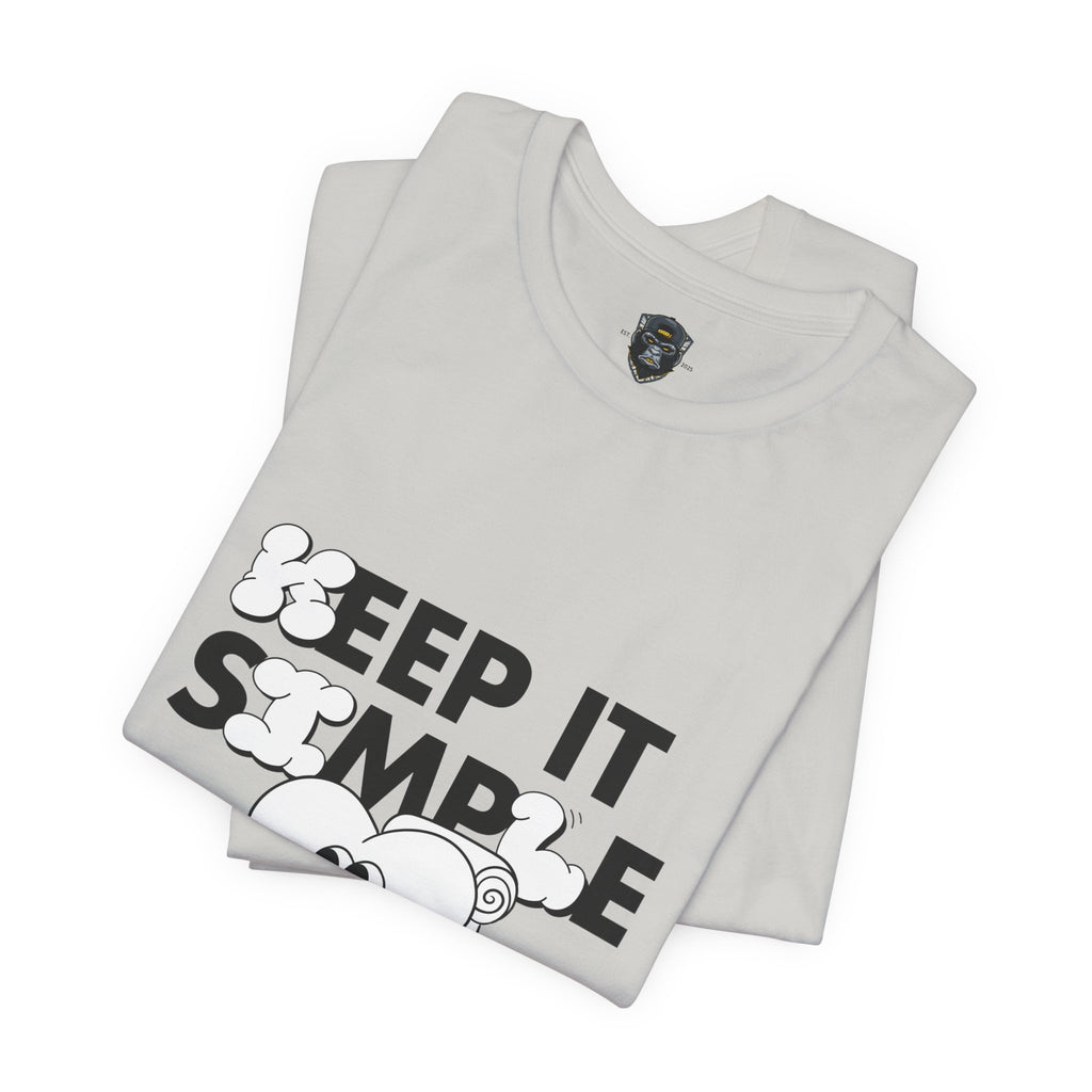 Jersey Tee with Motivational Quote, Casual Wear, Gift for Him and Her