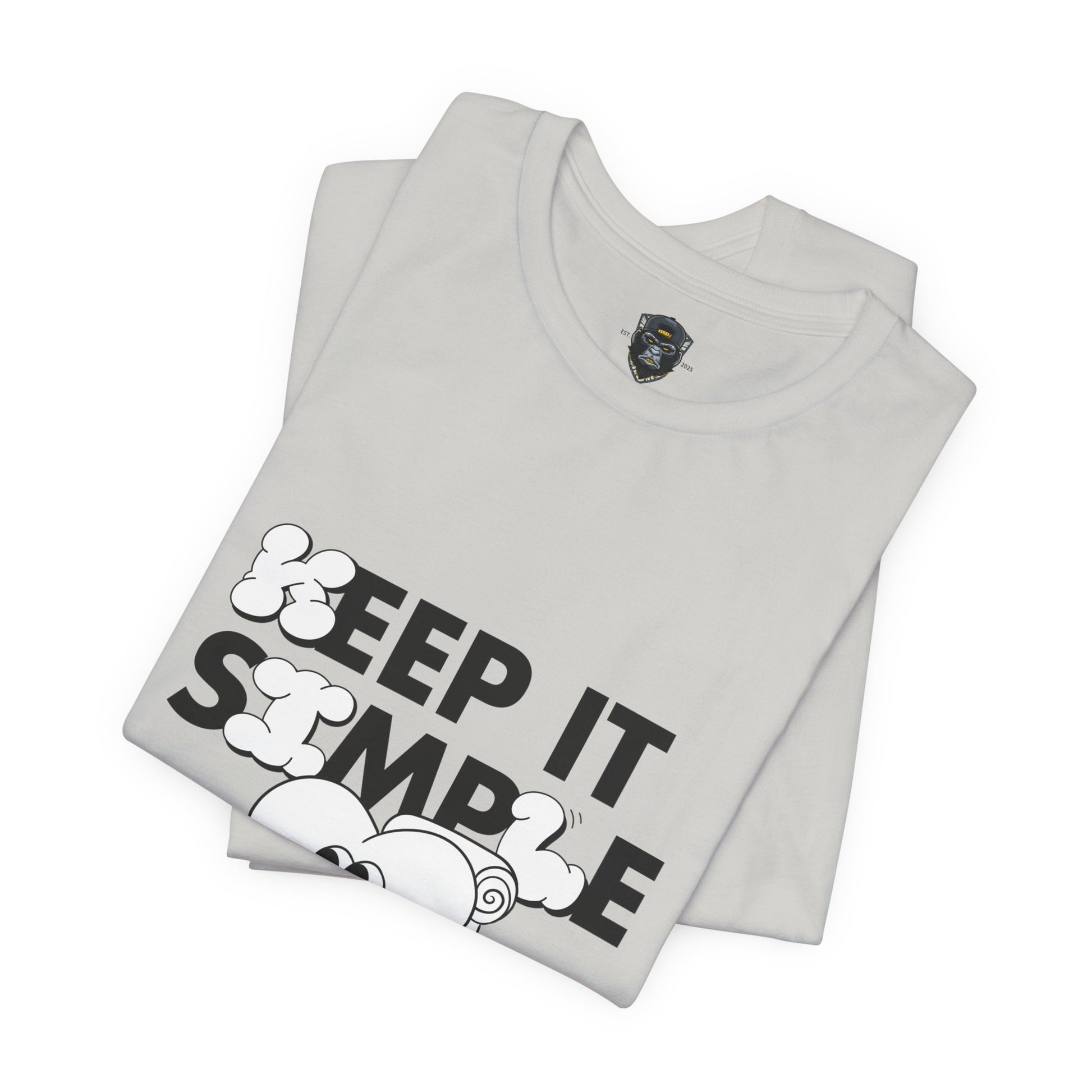 Jersey Tee with Motivational Quote, Casual Wear, Gift for Him and Her