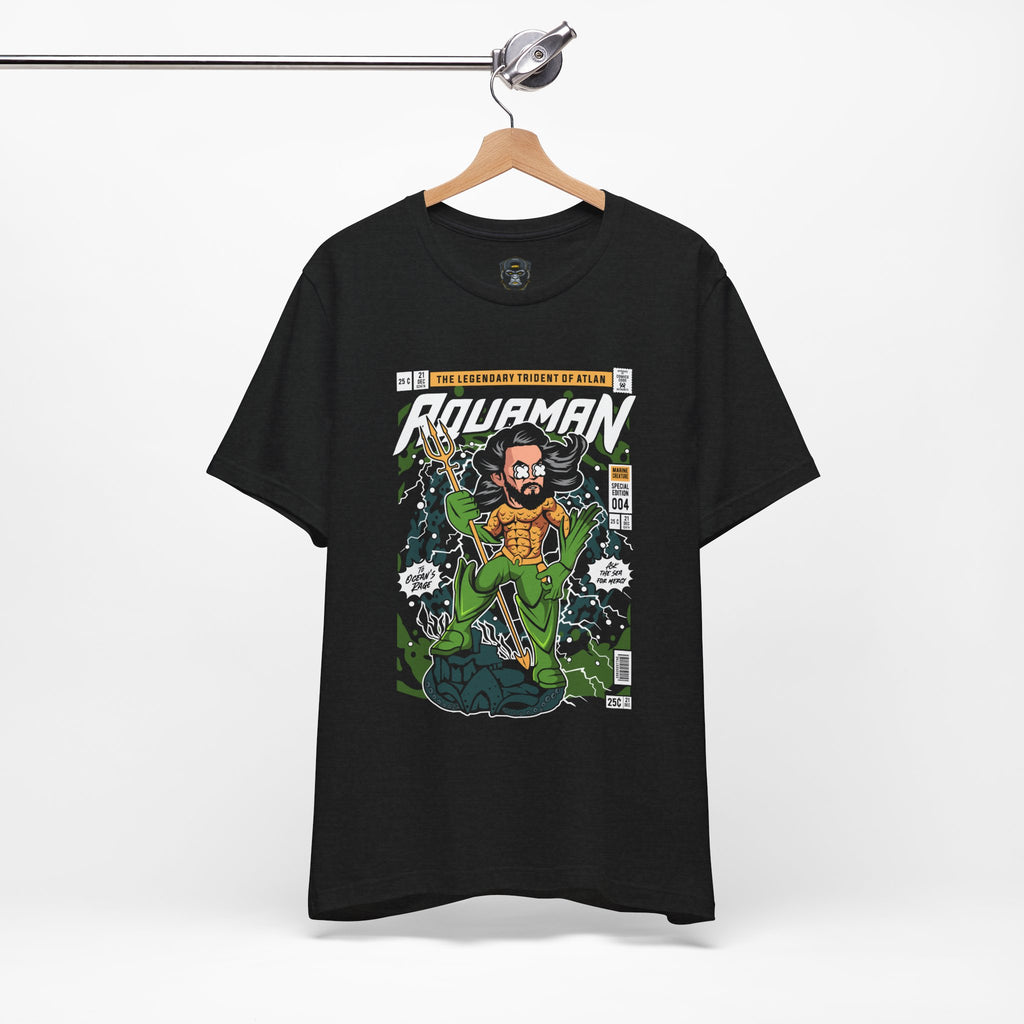 Heroic Aquaman Comic Tee, Unisex T-Shirt for Superhero Fans, Gift for Comic Book Lovers