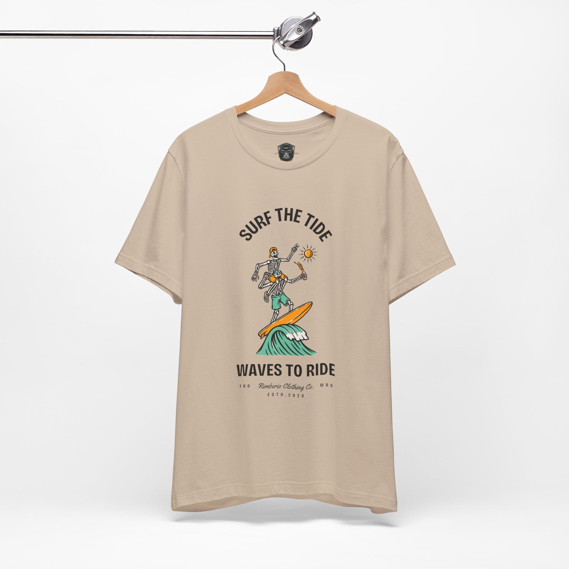 Surfing Vibes Tee - Jersey Short Sleeve Tee, Beach Lovers Gift, Summer Fashion