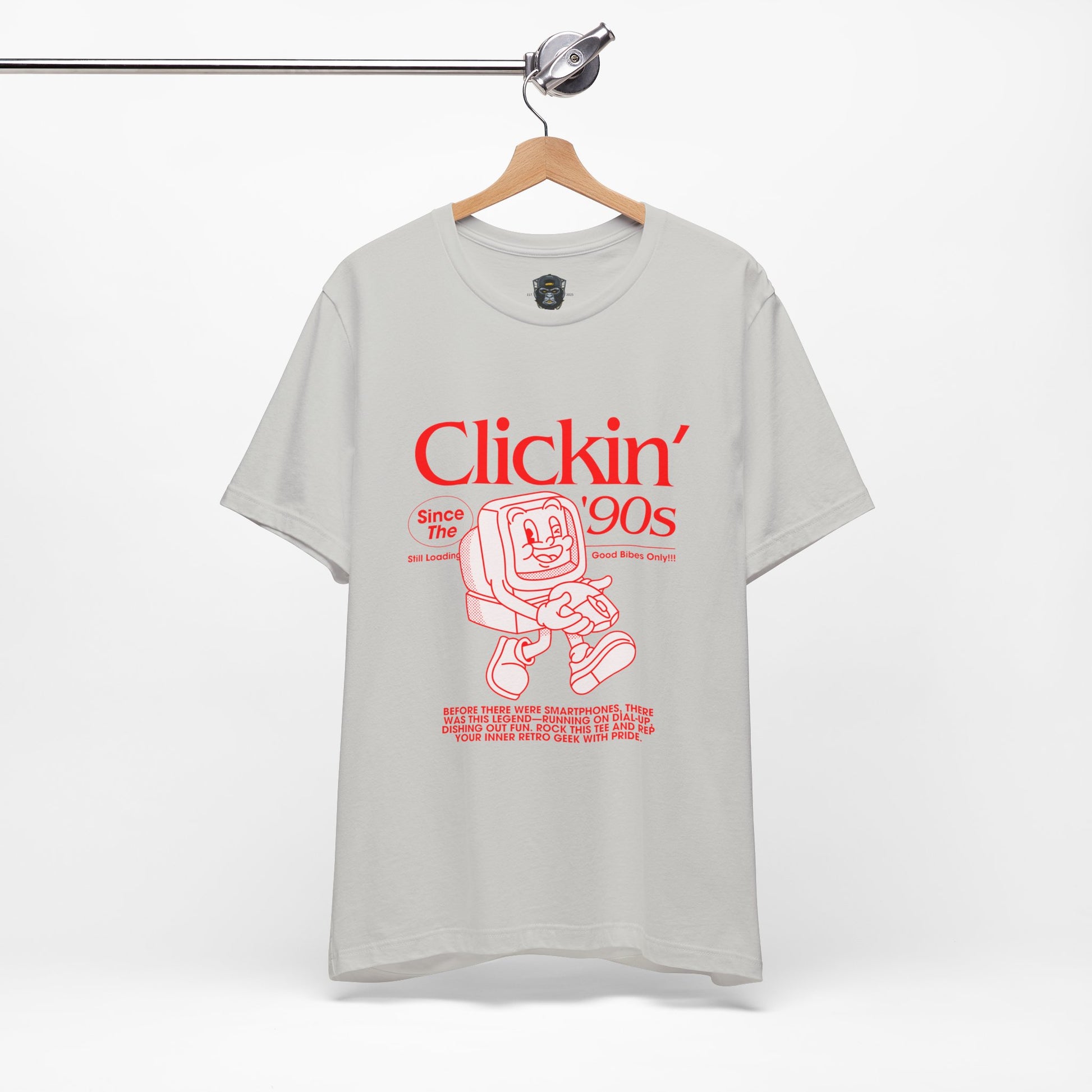 Retro 90s Inspired Tee, Vintage Graphic Shirt, Casual Wear, Gift for Tech Lovers