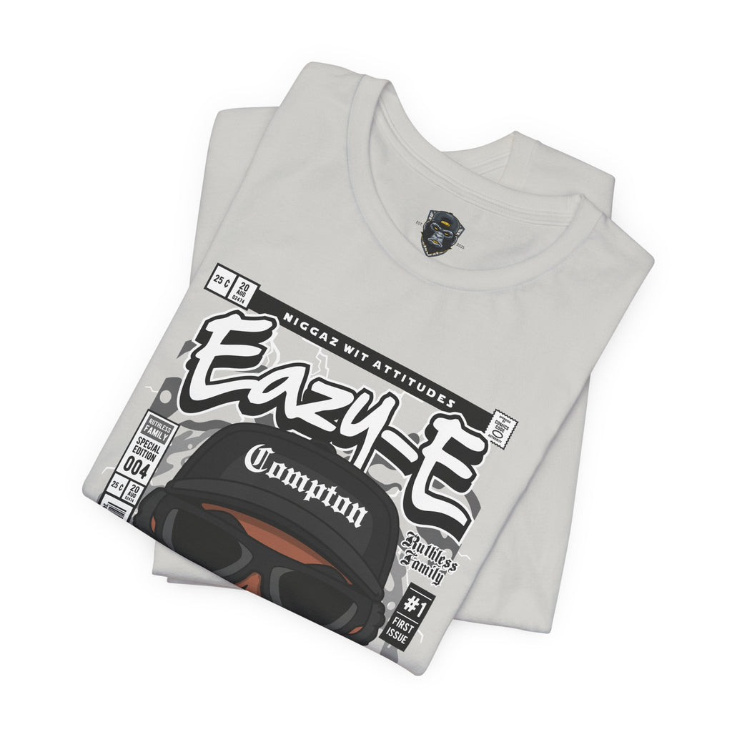 Eazy-E Pop Culture Tee - Unisex Jersey Shirt, Hip Hop Fan Gift, Vintage Music Apparel