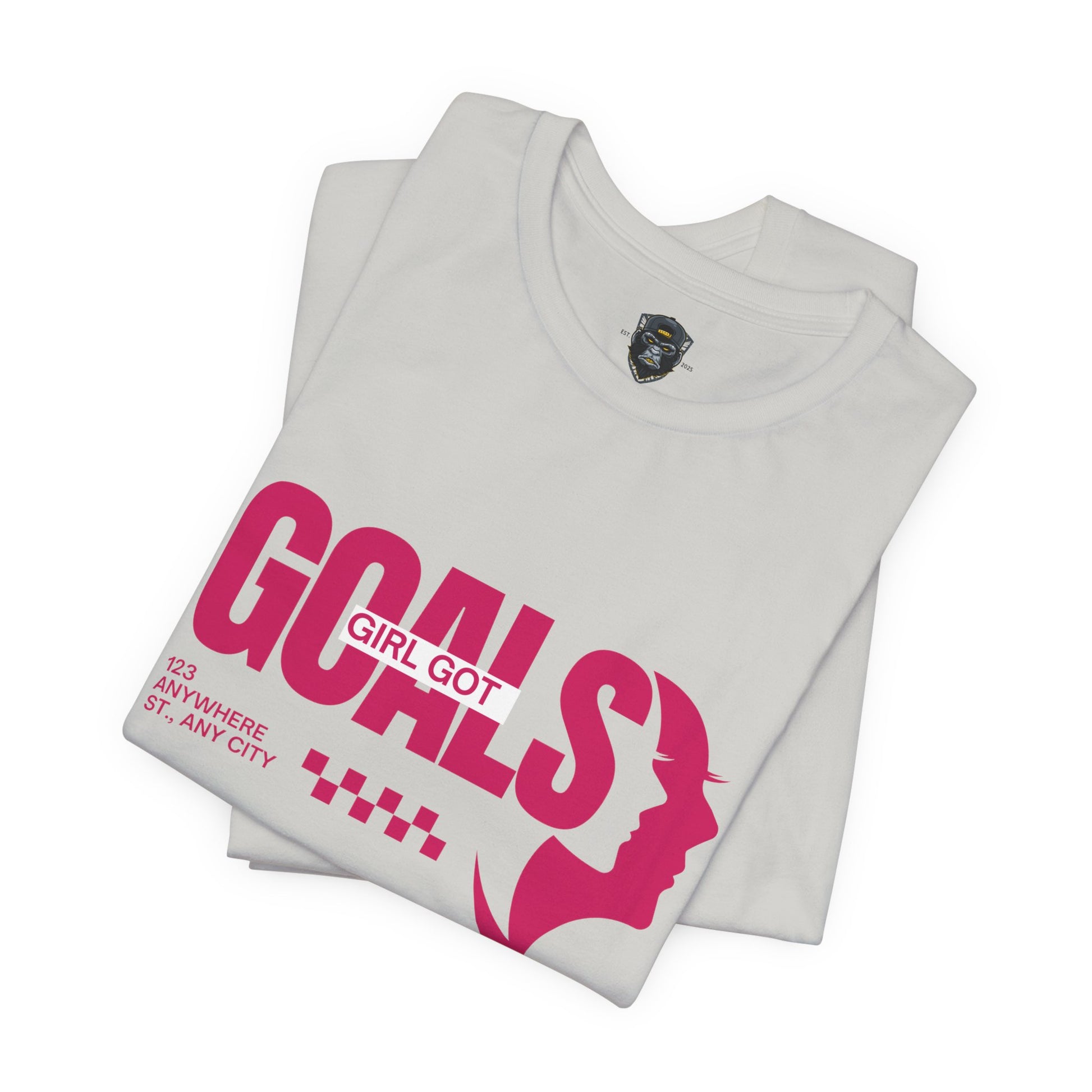 Empowering Goals  Tee - Women’s Achievement Shirt, Inspirational T-Shirt